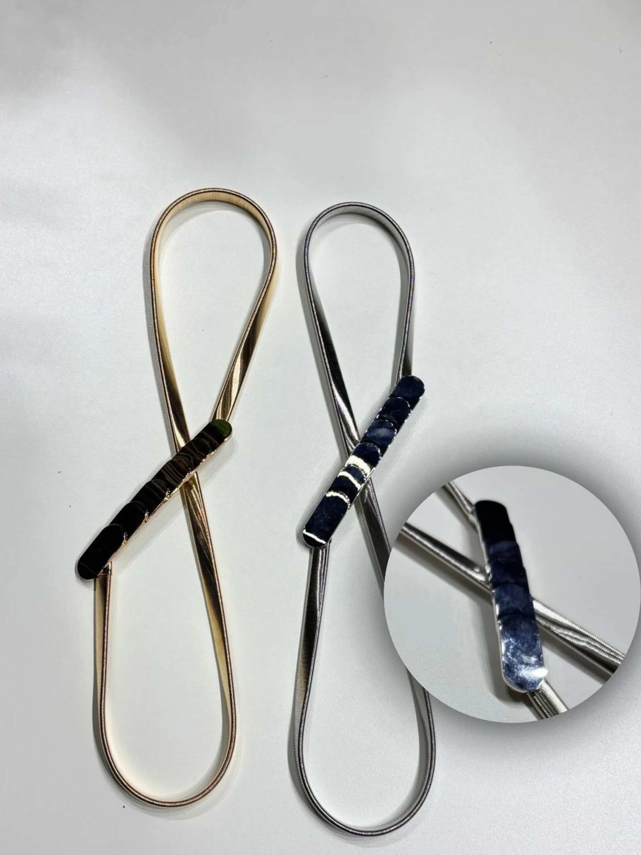 Cinto metal elástico