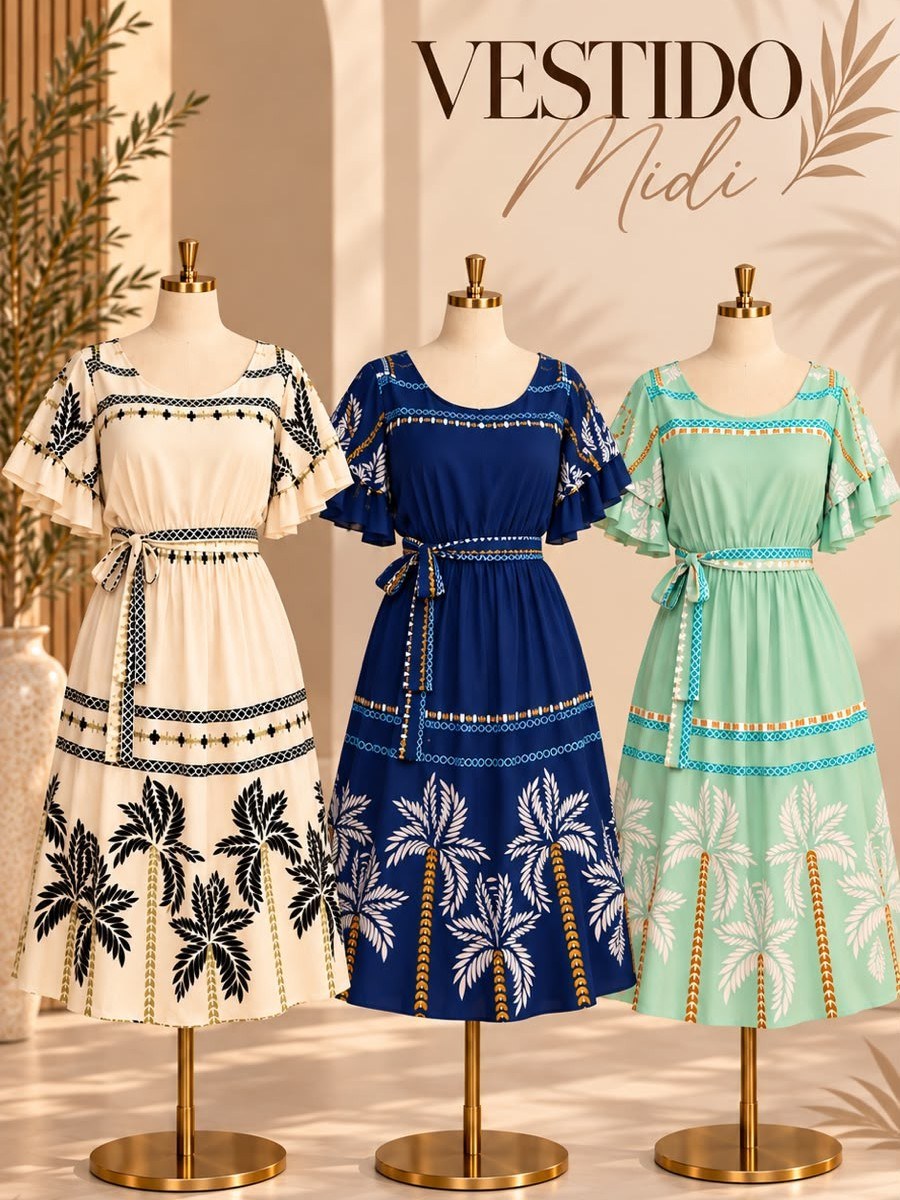 Vestido Midi PLUS