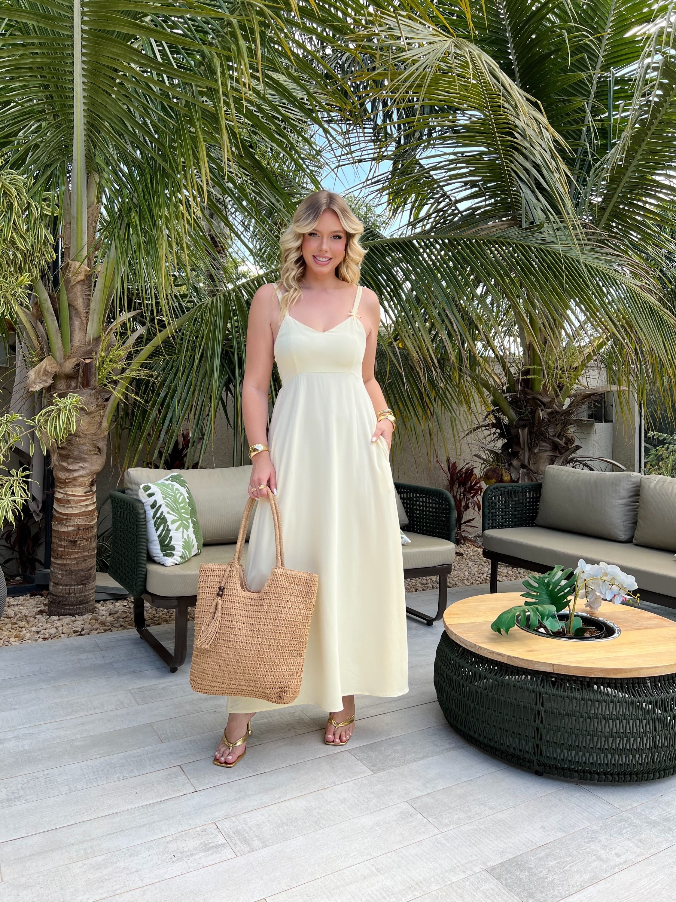 Vestido Longo Soltinho