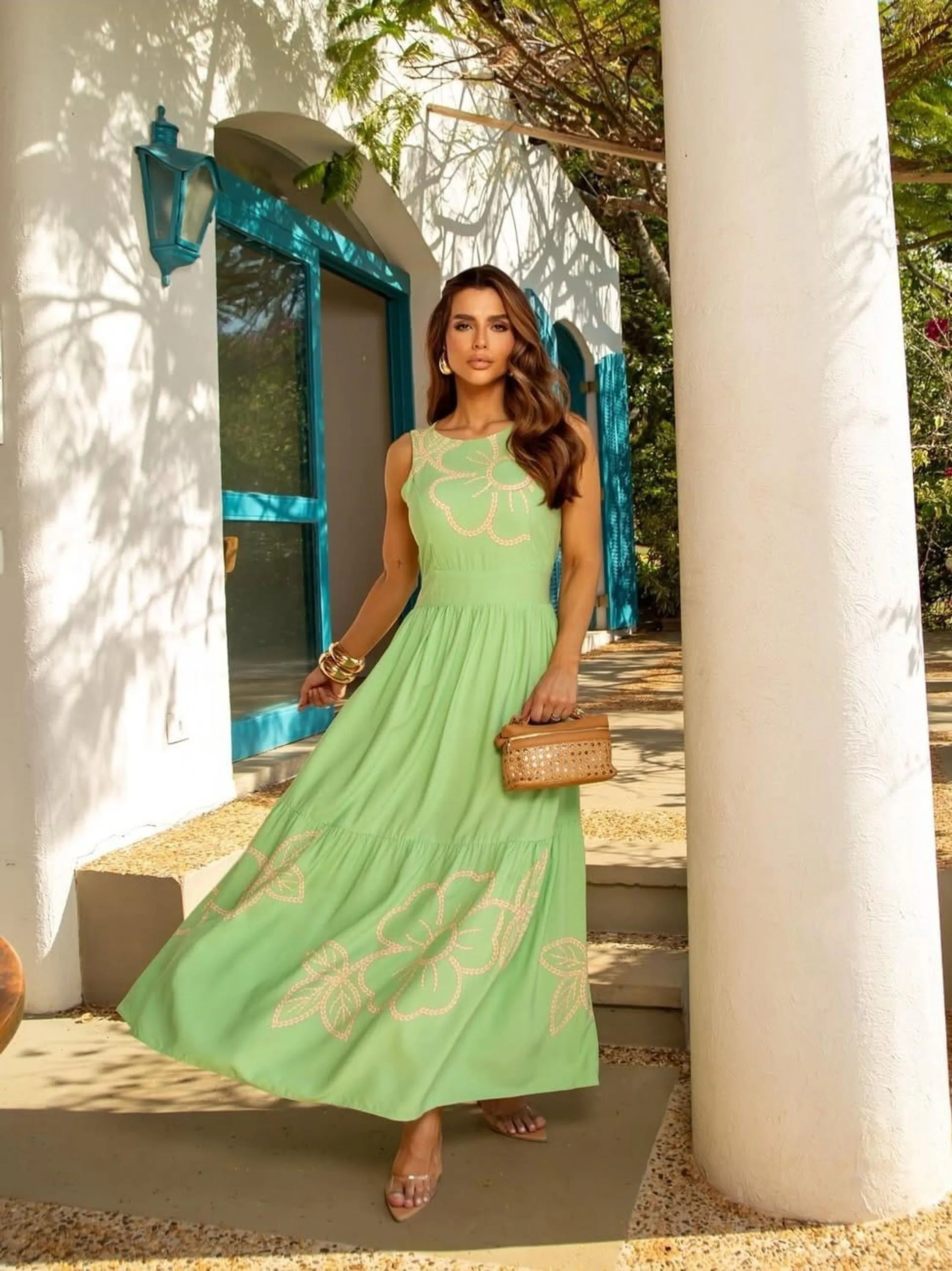 Vestido longuete
