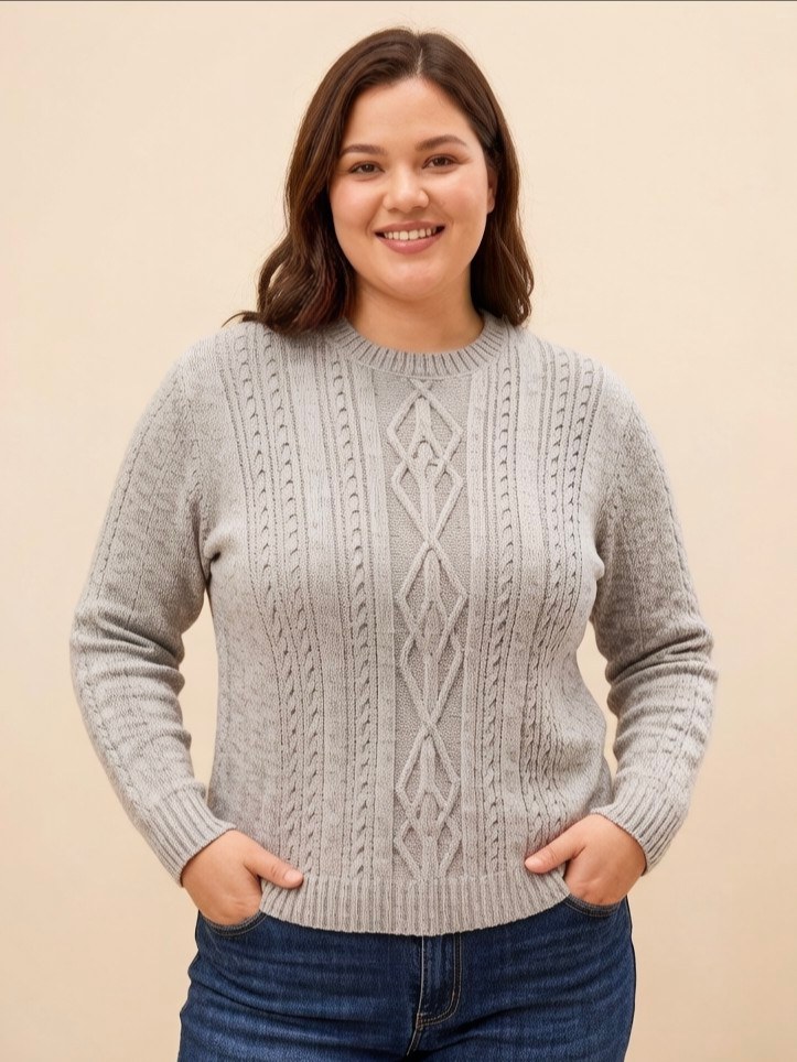 plus size chenille importado femininas modas W2042