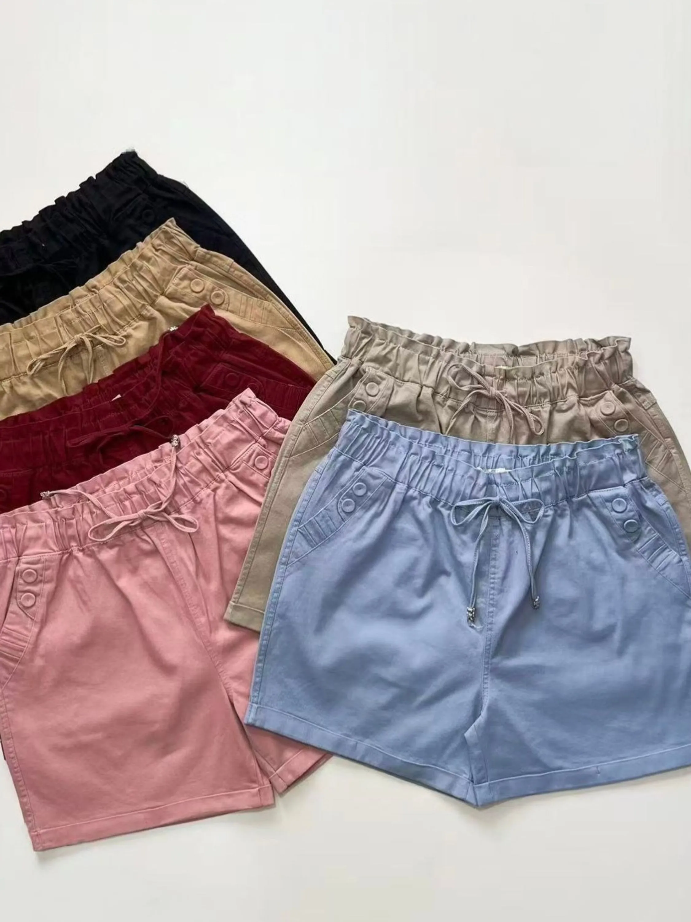 short plusai sarja importado femininas modas M1057