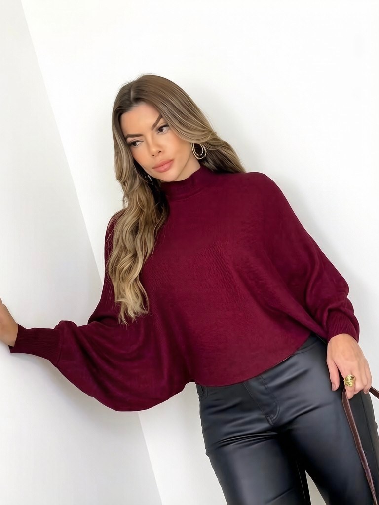 blusa manga morcego importado femininas modas HZ207