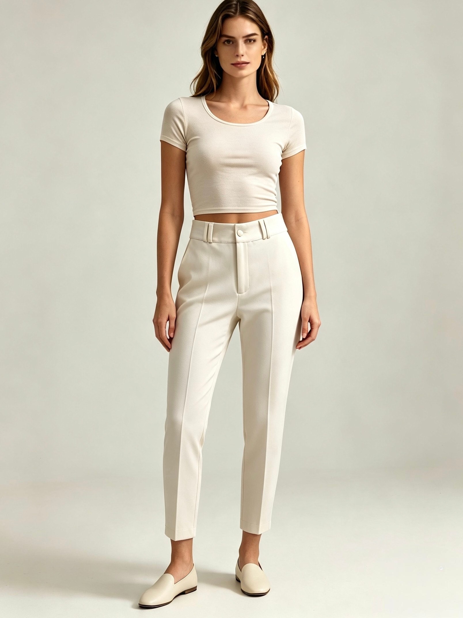 Calça Alfaiateria femininas modas AC2851118