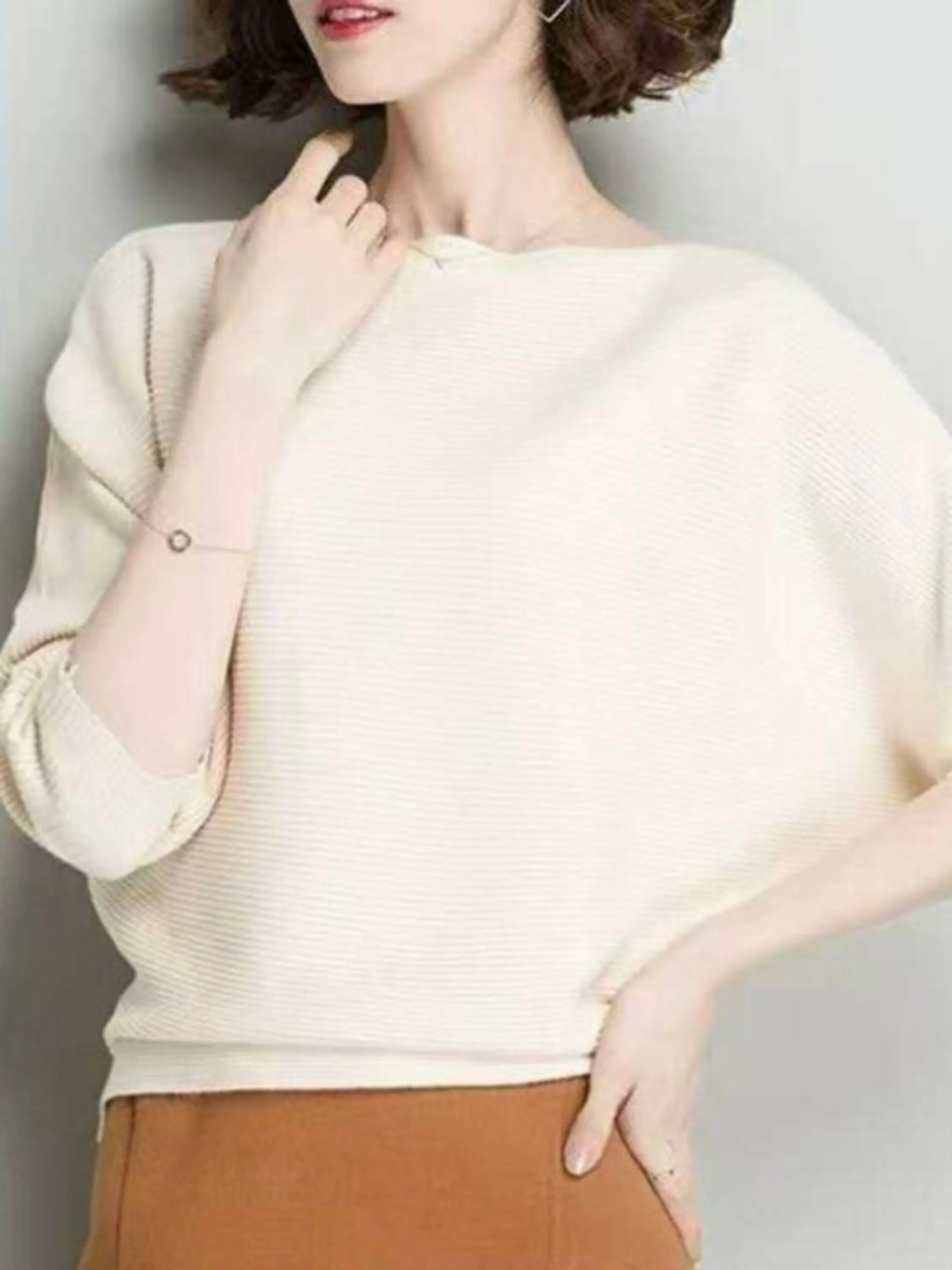 blusa manga morcego importado femininas modas AH-303