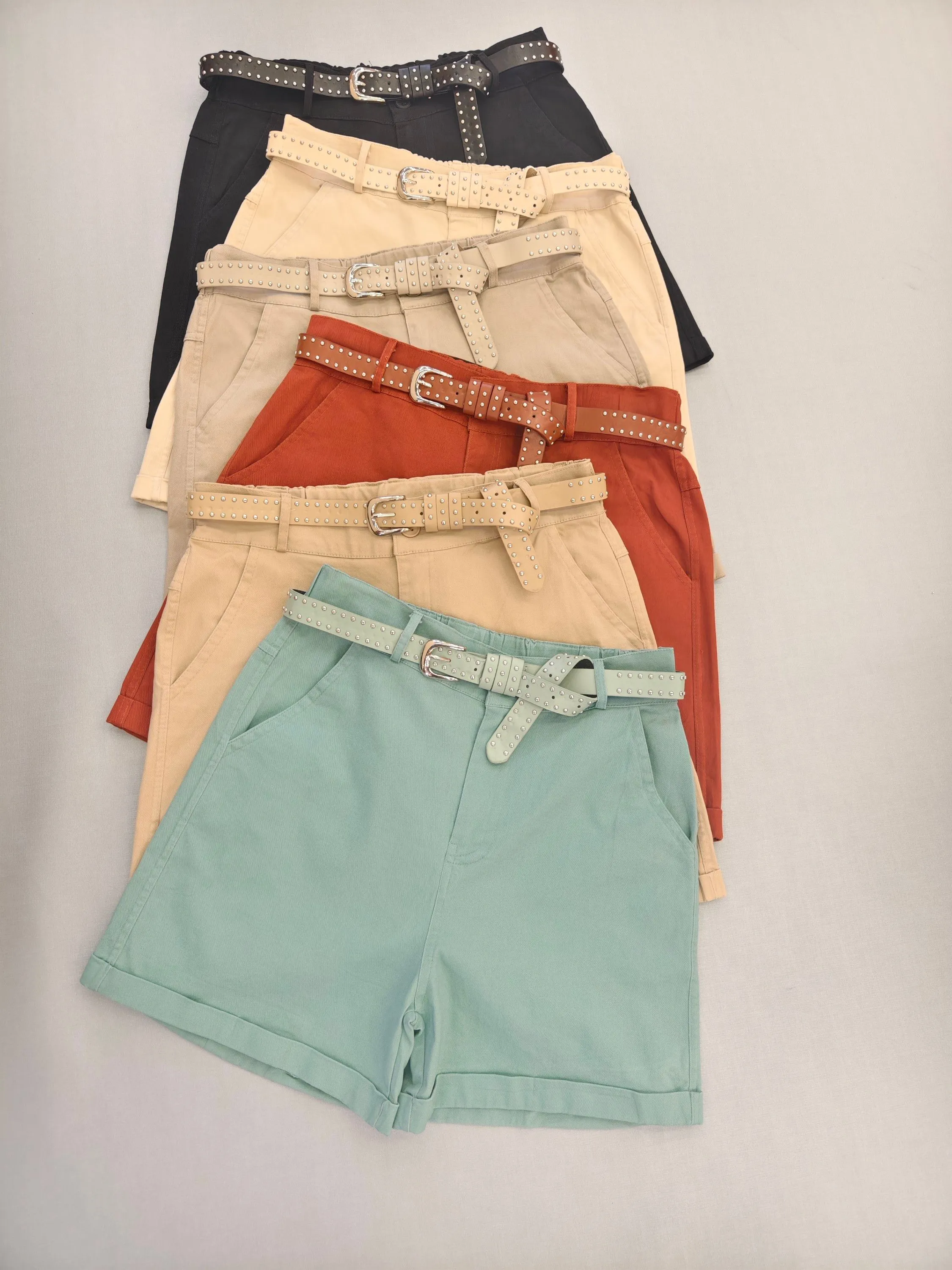 Short sarja com Elastano importado femininas E-289