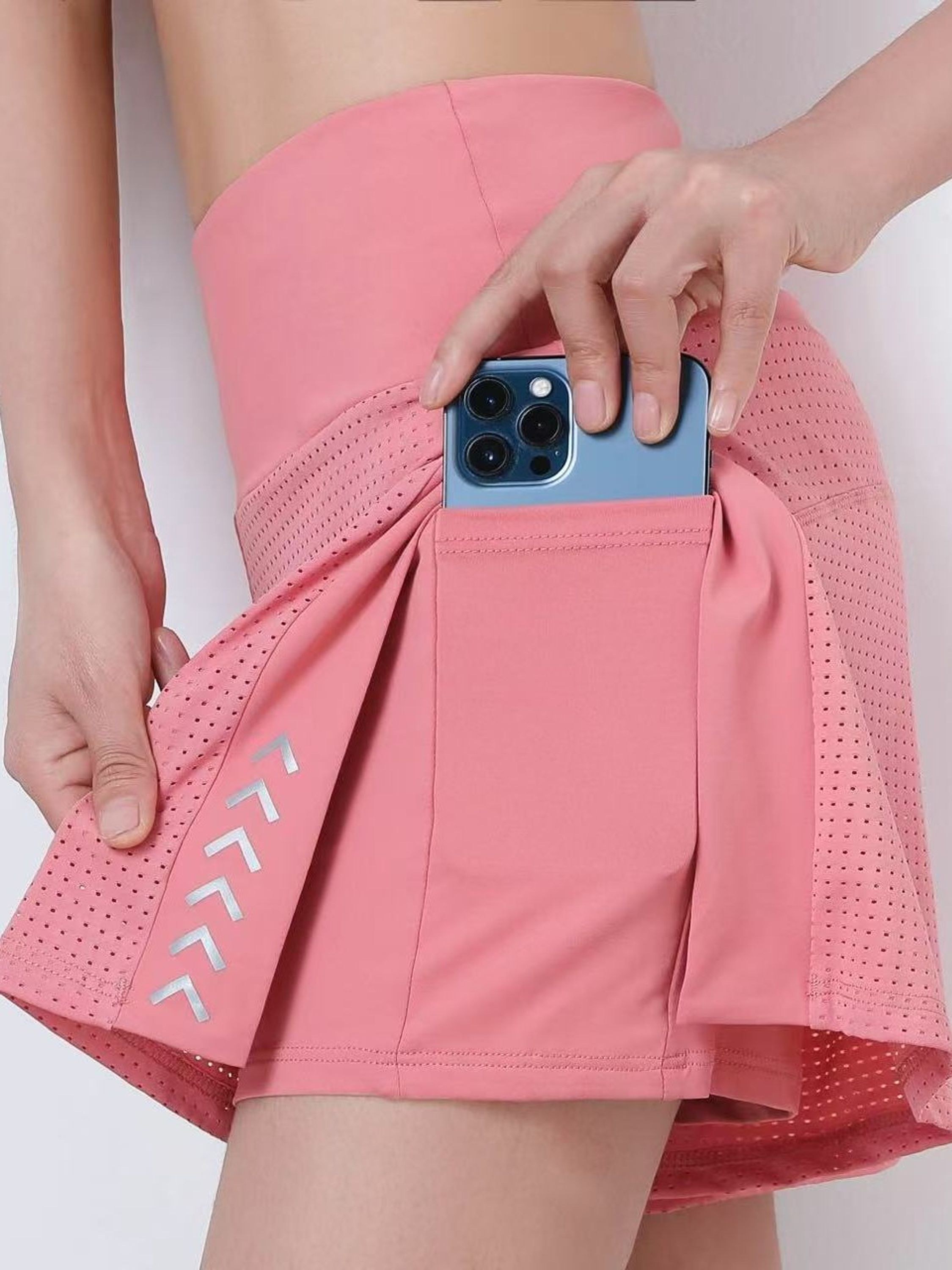 short Saia de academia importado femininas modas 2197