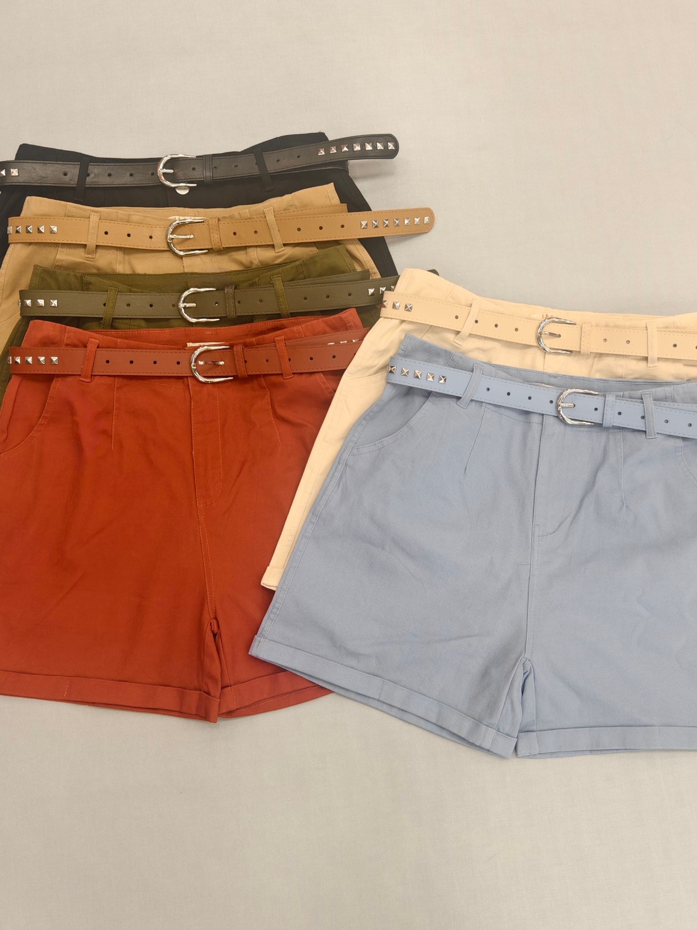 short sarja importado femininas modas M2854