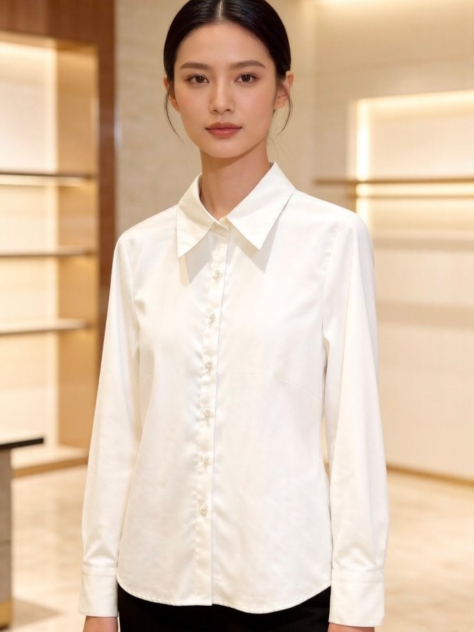 camisa cetim importado femininas modas JN6318