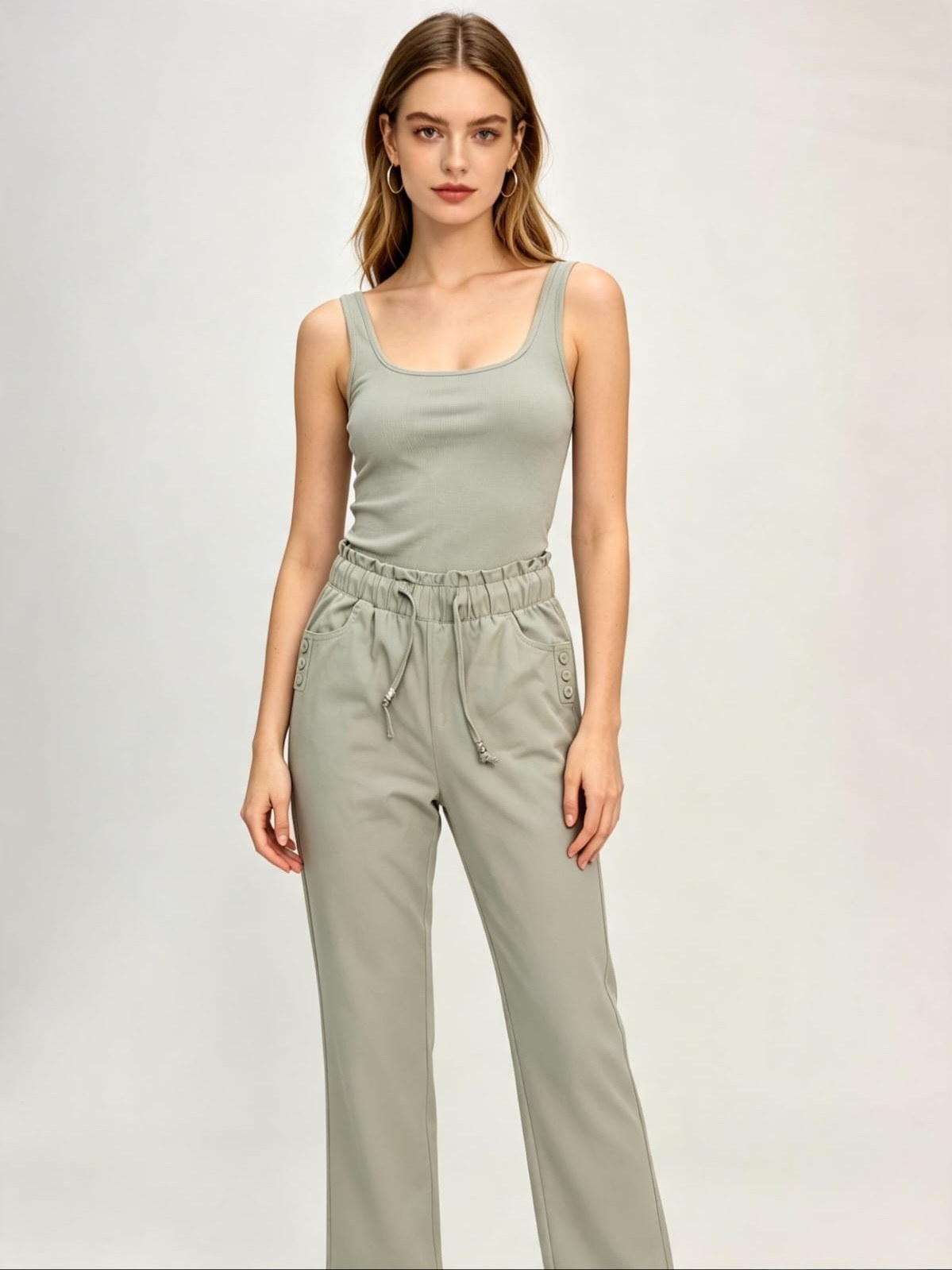 calça sarja importado femininas modas XJ801