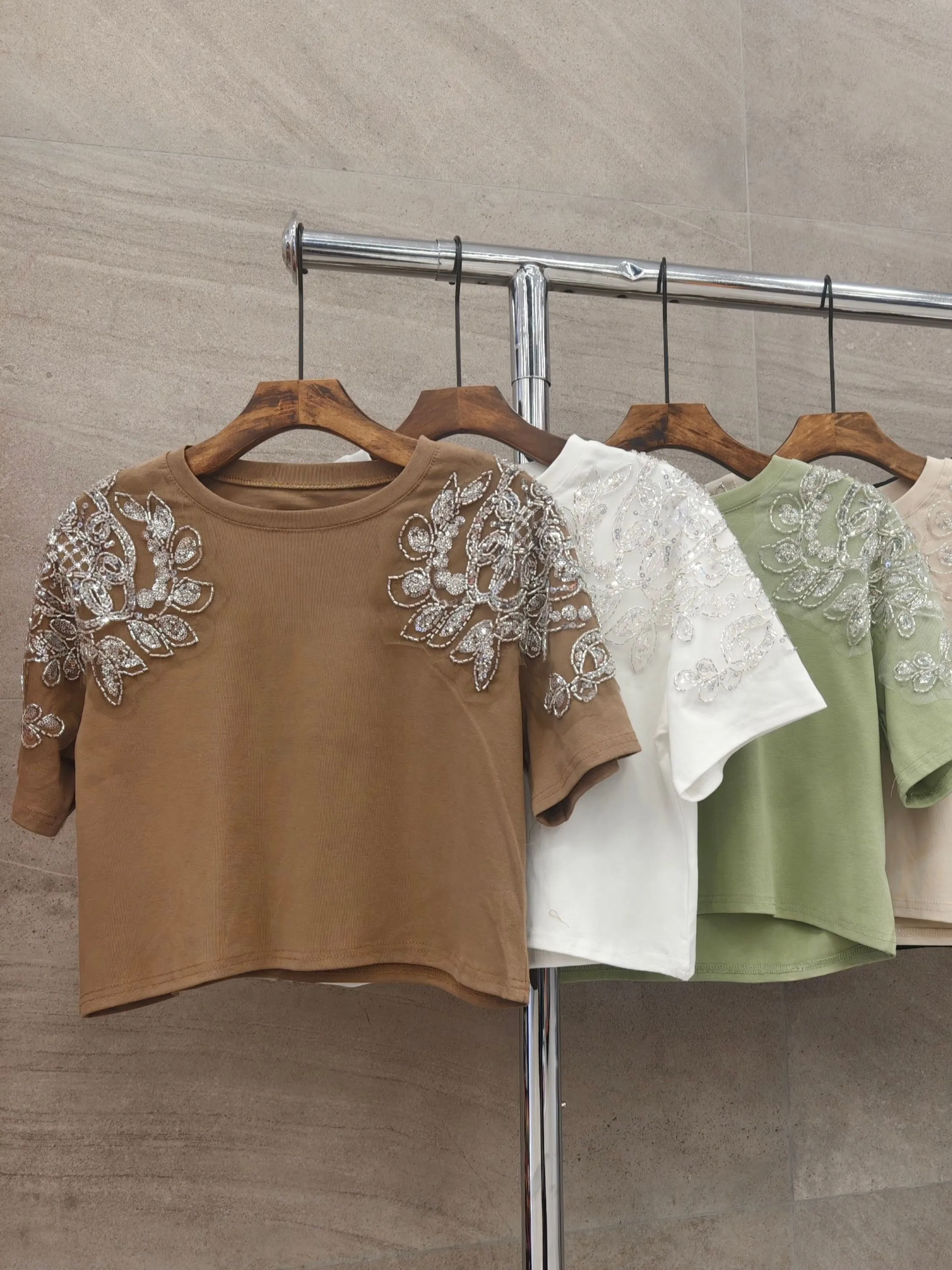 cropped Strass Brilhante importado K029