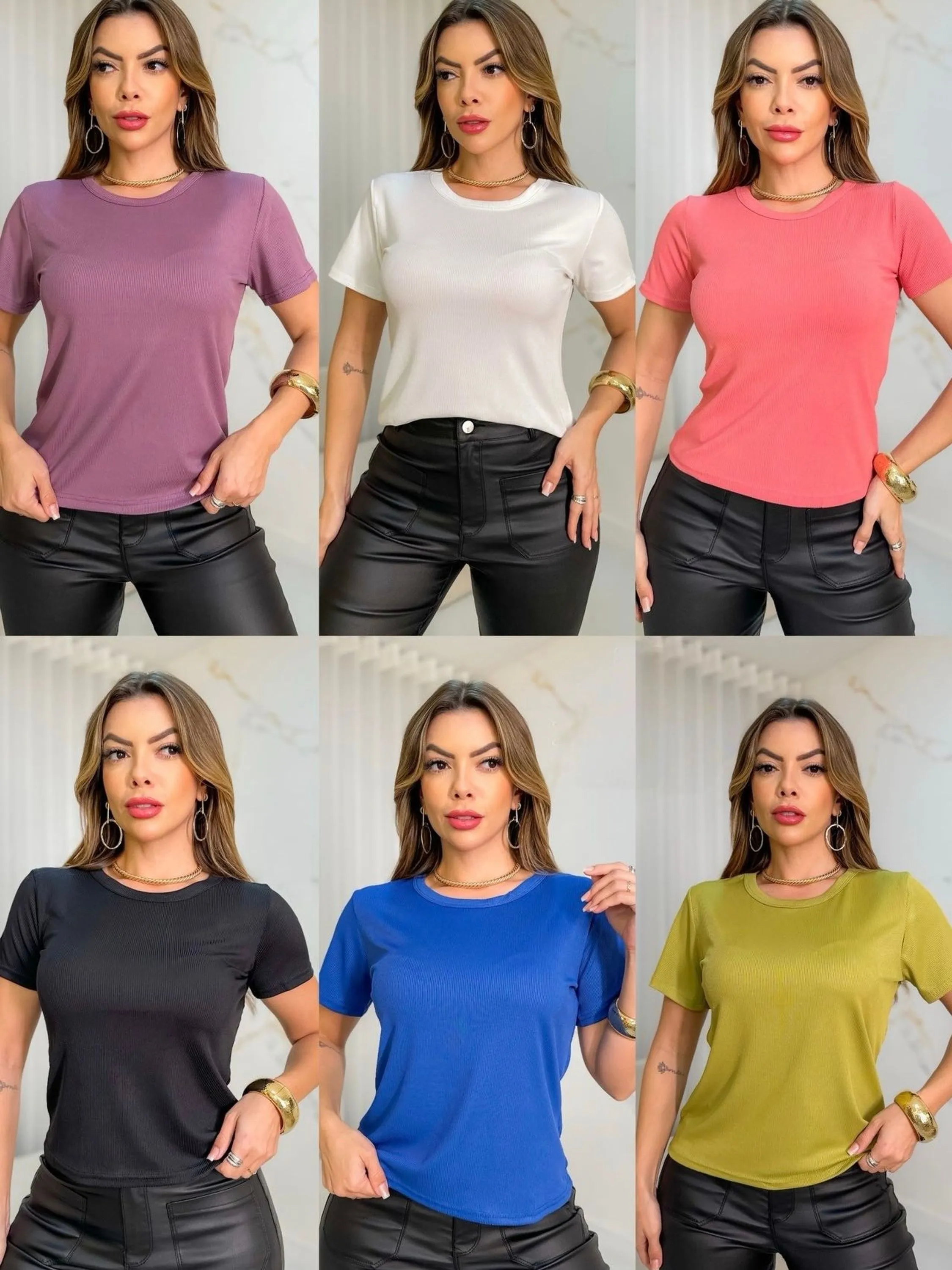 blusa  algodão importado femininas modas 888