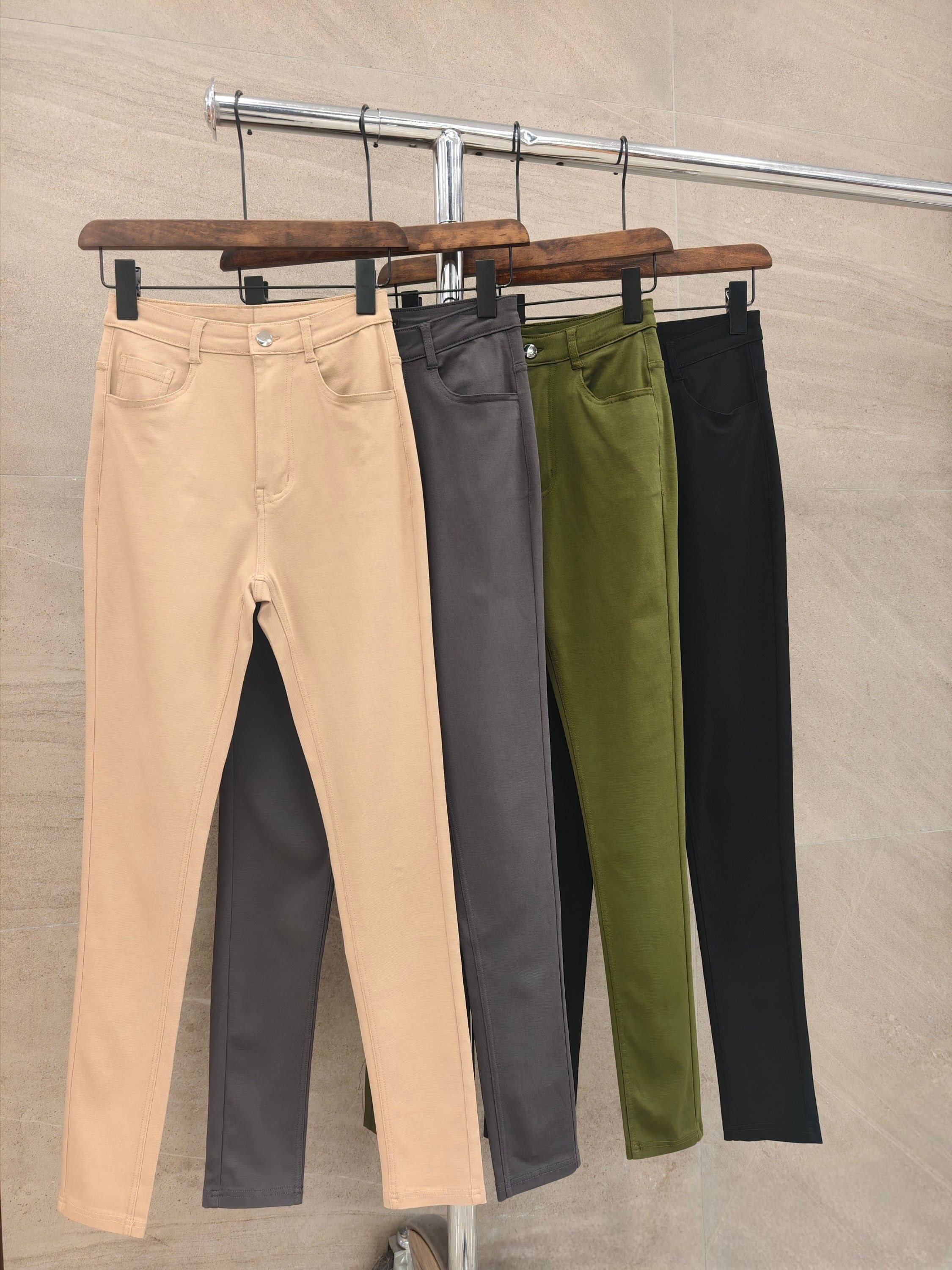 Calça sarja com Elastano importado femininas modas CA-DY551Y