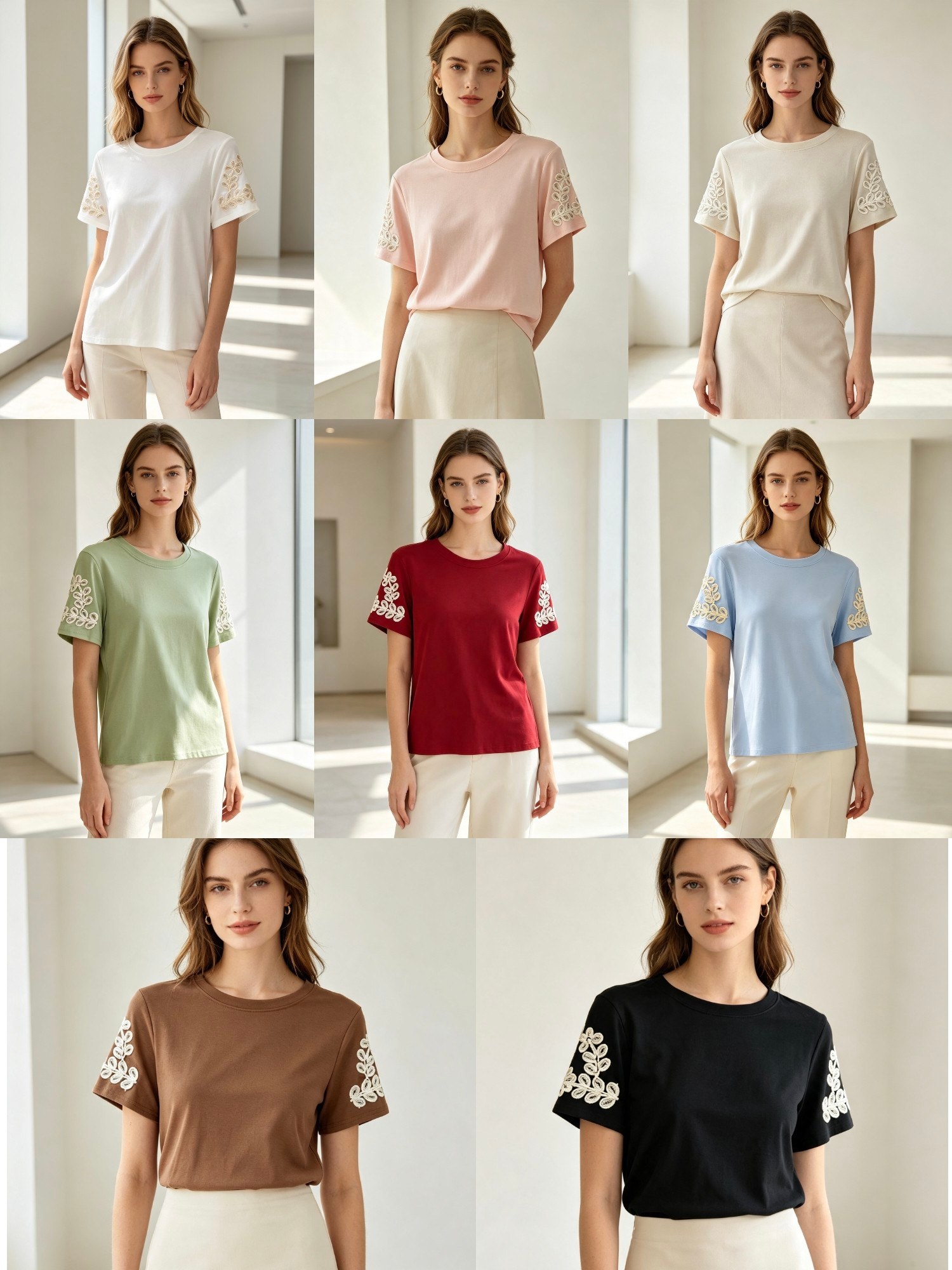 T shirt importado femininas modas JF7256