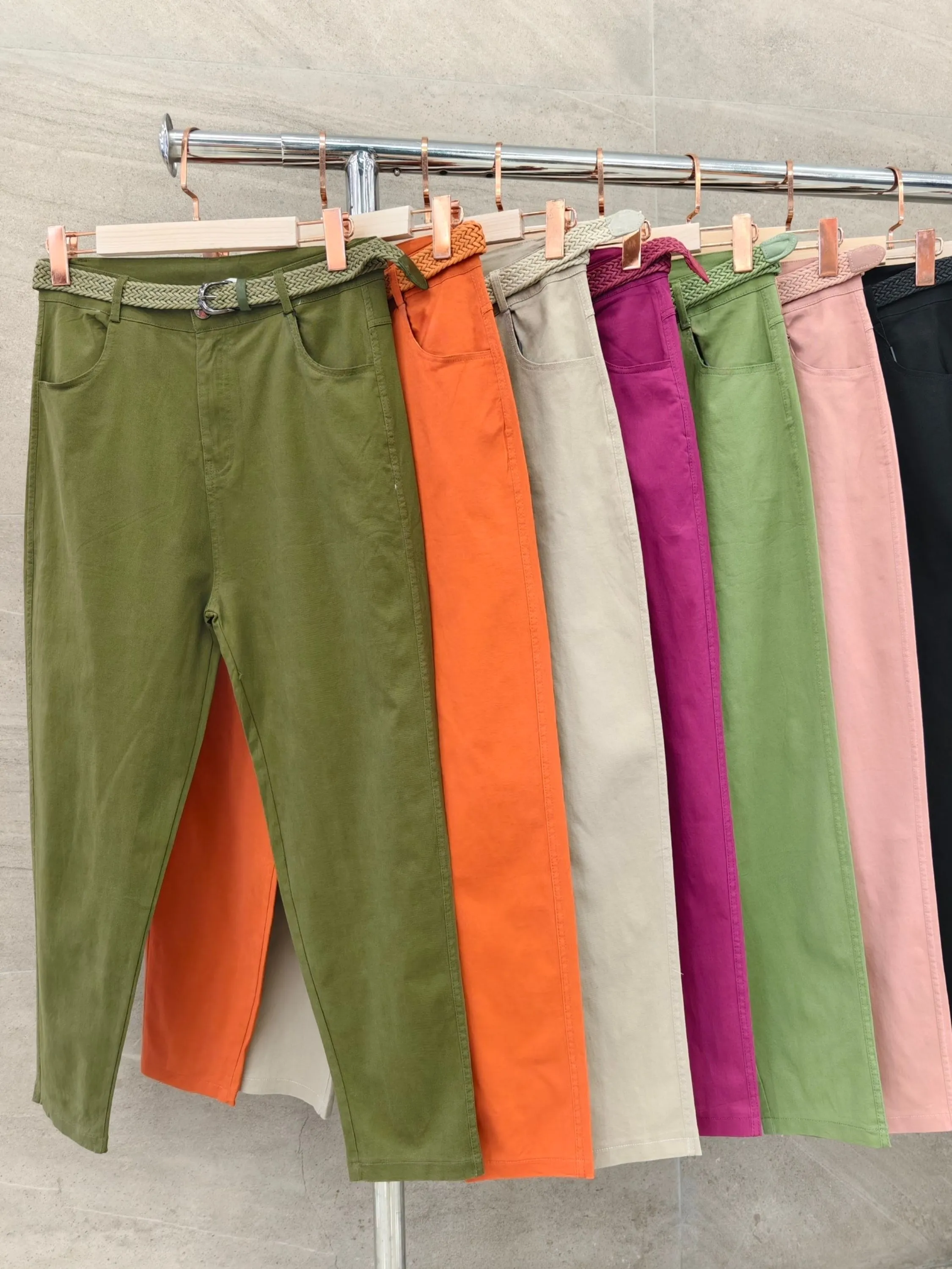 calça sarja importado femininas modas M1819