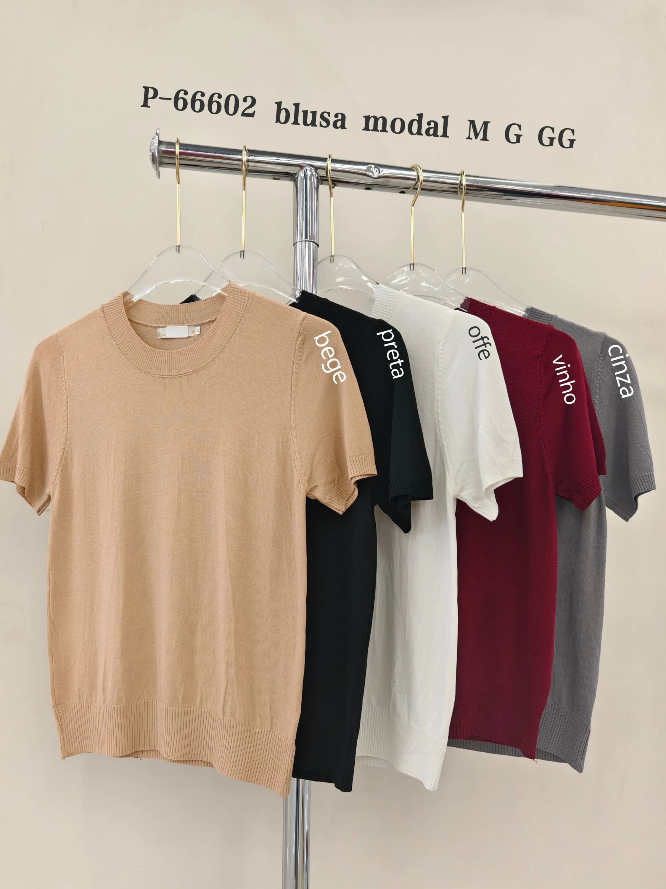 blusa modal gelada importado femininas modas P-66602