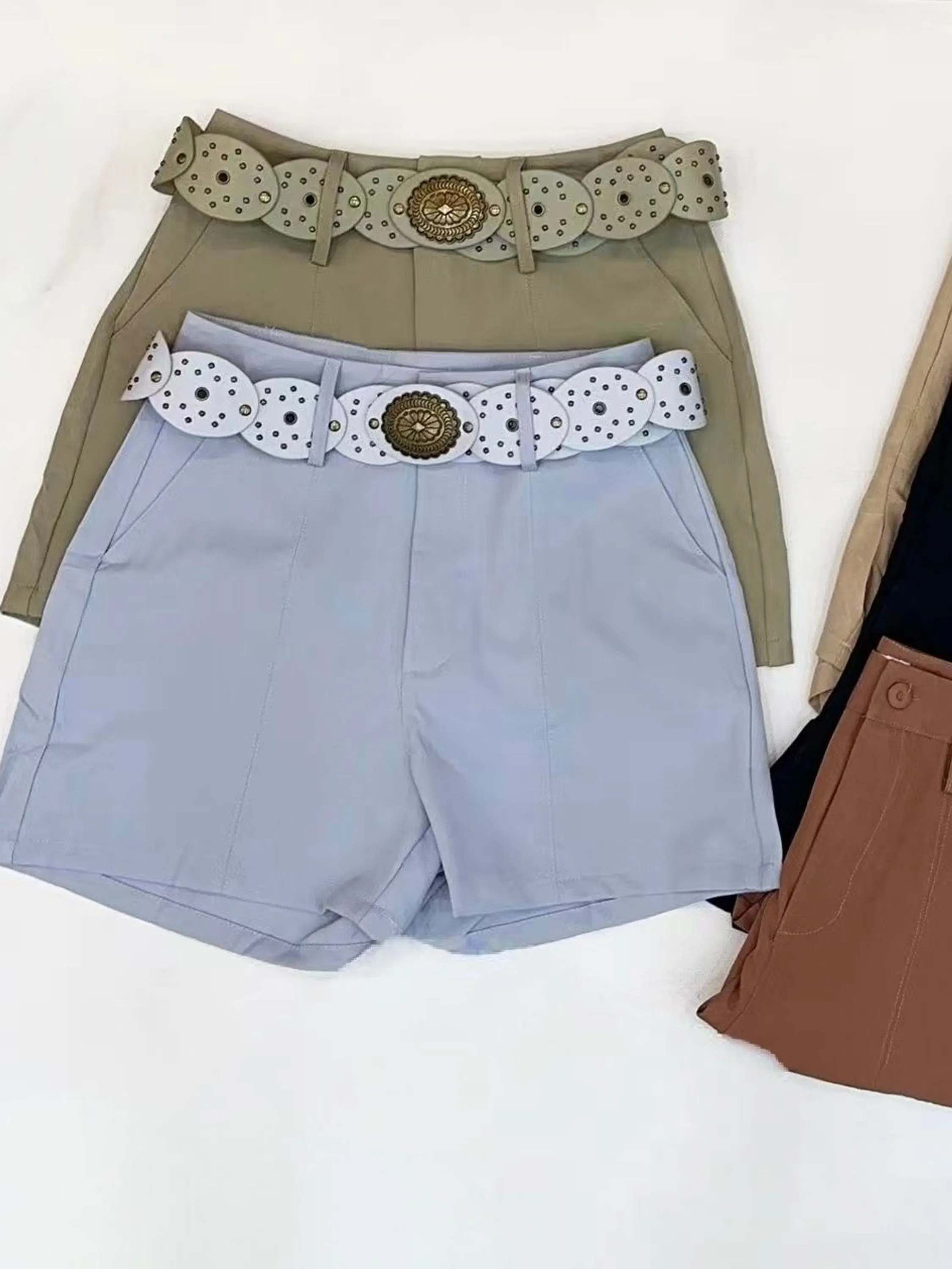 short Alfaiateria Marrant importado femininas modas f5649