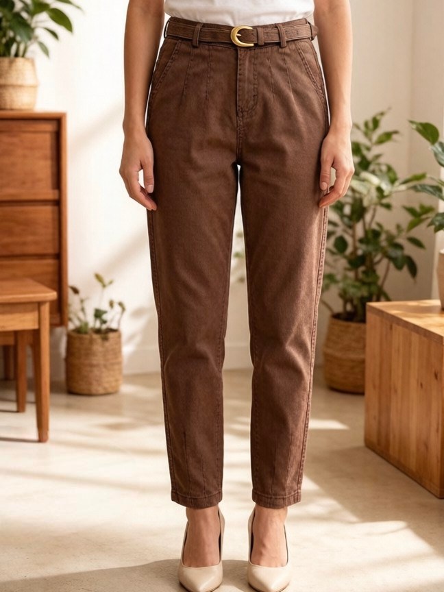 calça cenora veludo importado femininas modas 208#