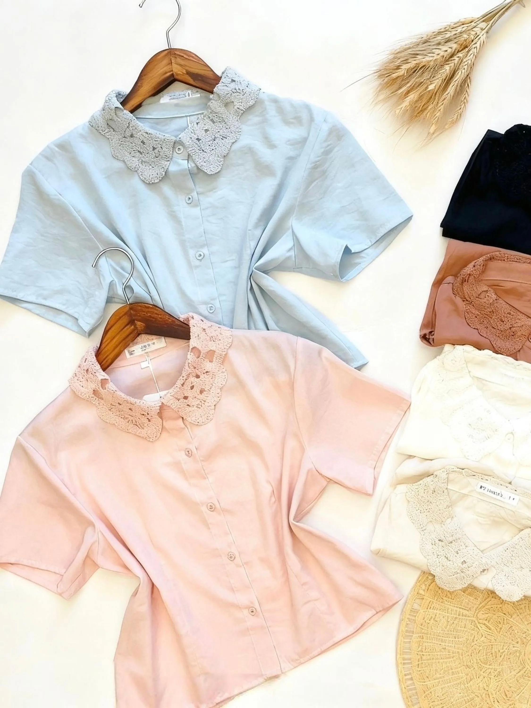 polo bordado Linho importado femininas modas MT10534