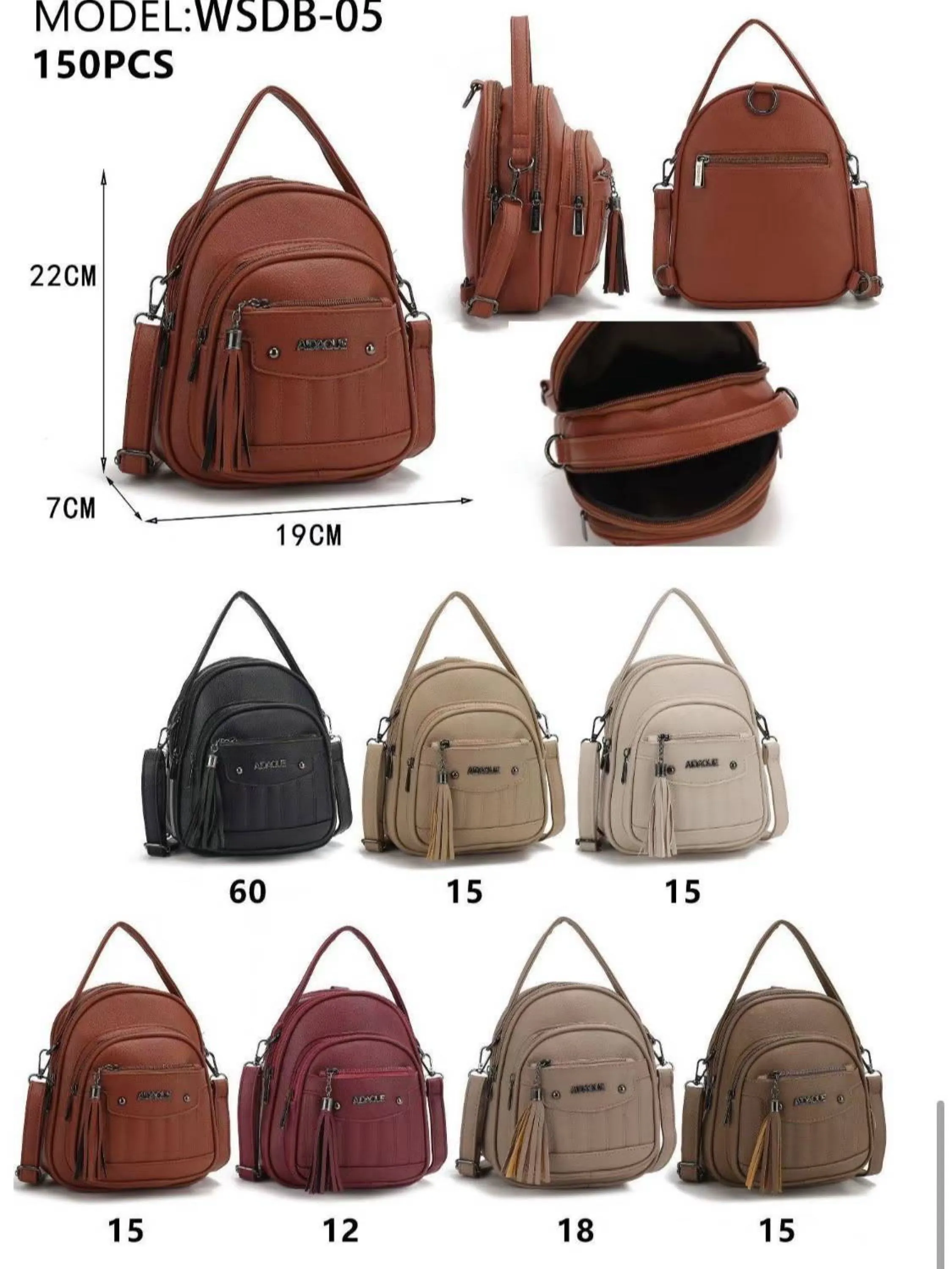 Mochilas feminina Alice bolsa
