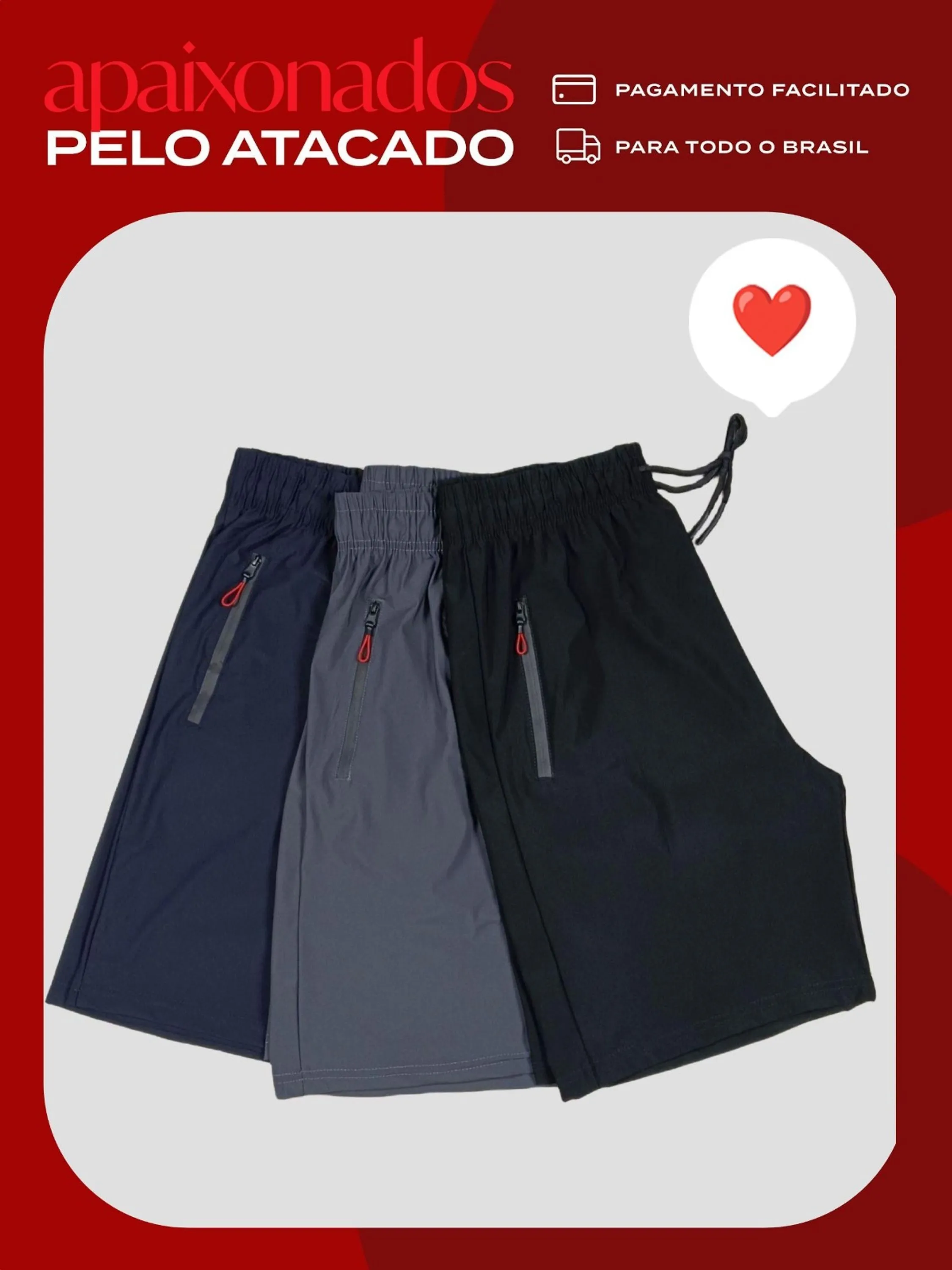 Masculino Bermudas Shorts