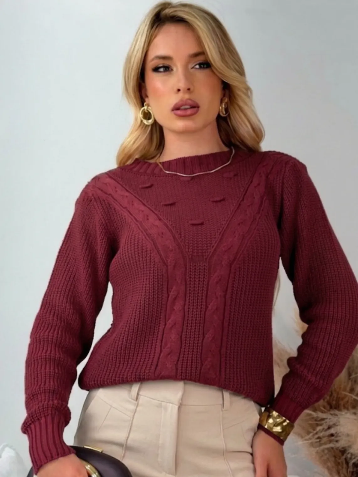 Blusa Tricô Stella.