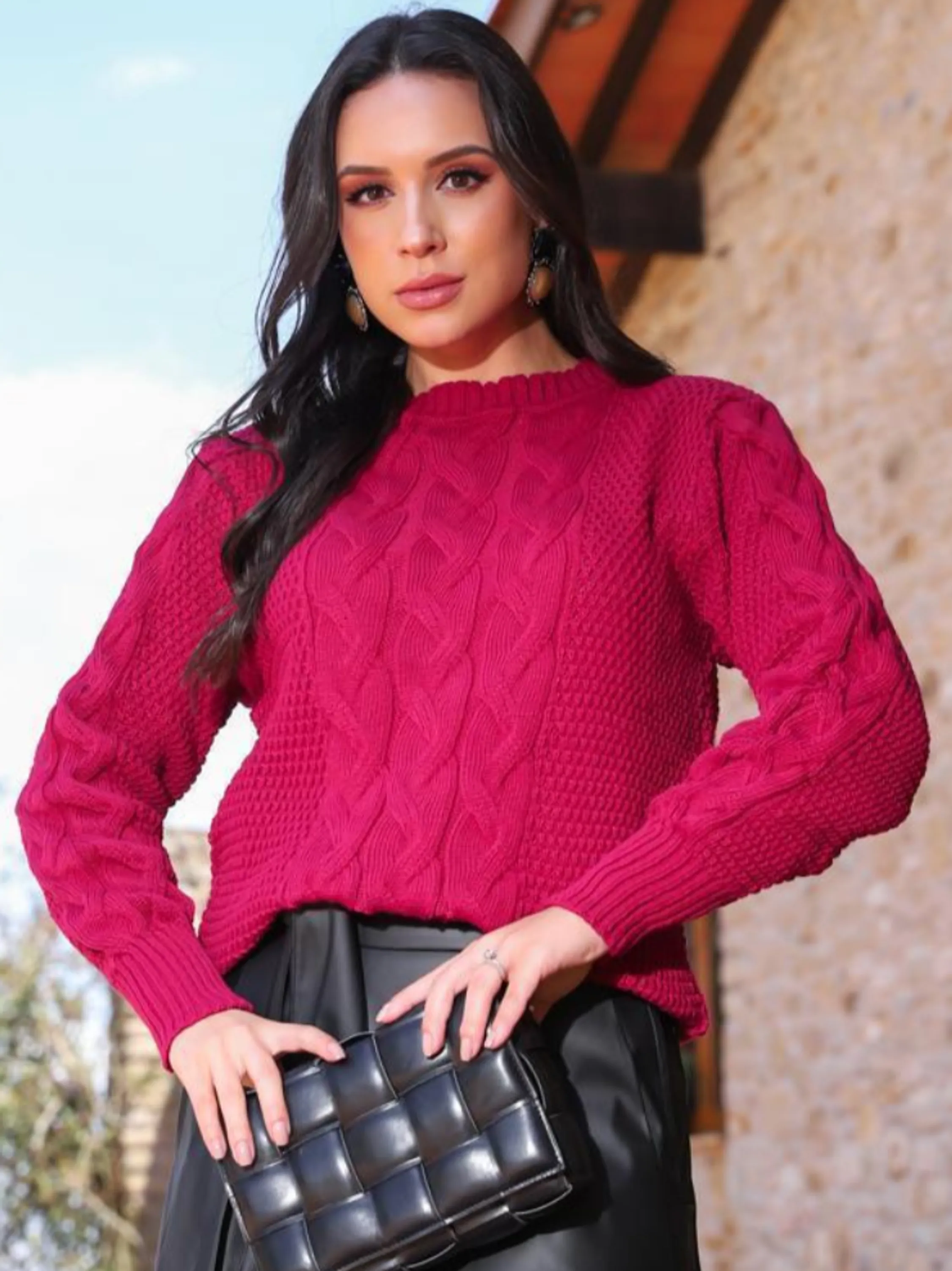 Blusa Samira tricô