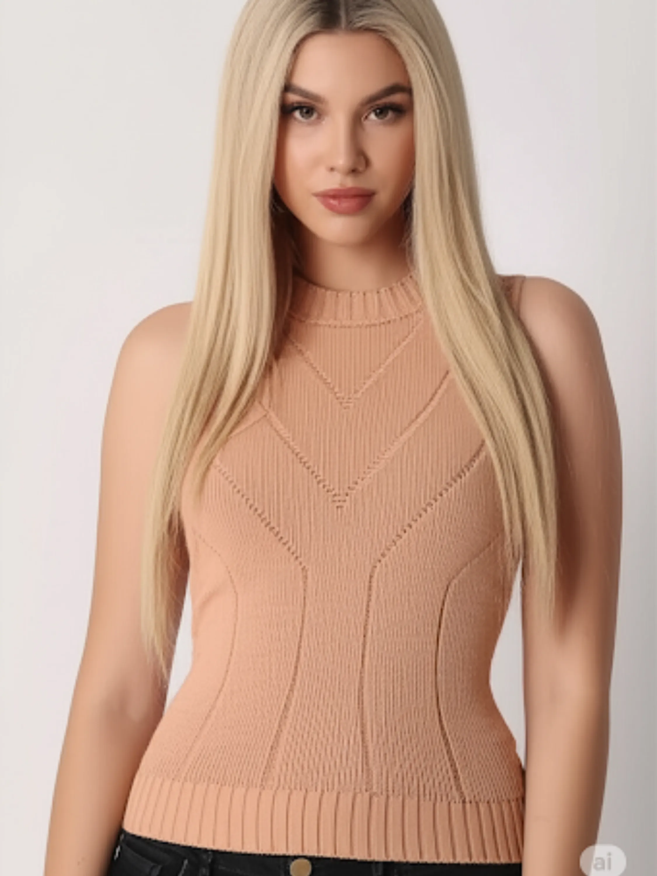 Blusa Any tricô modal.