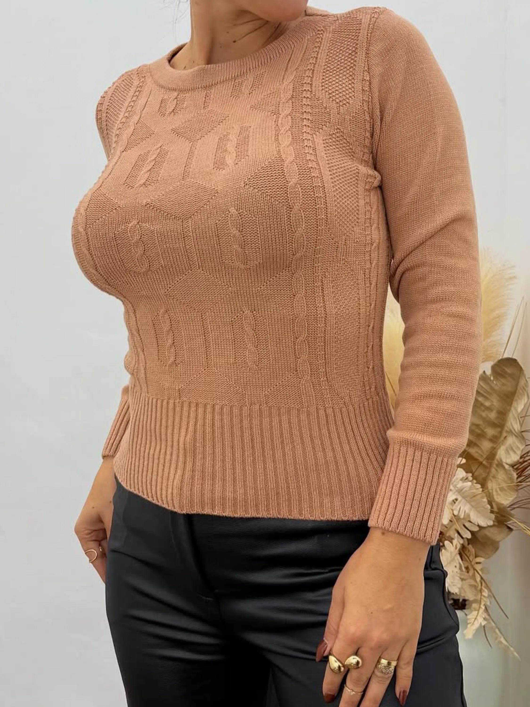 Blusa Valença tricô modal.