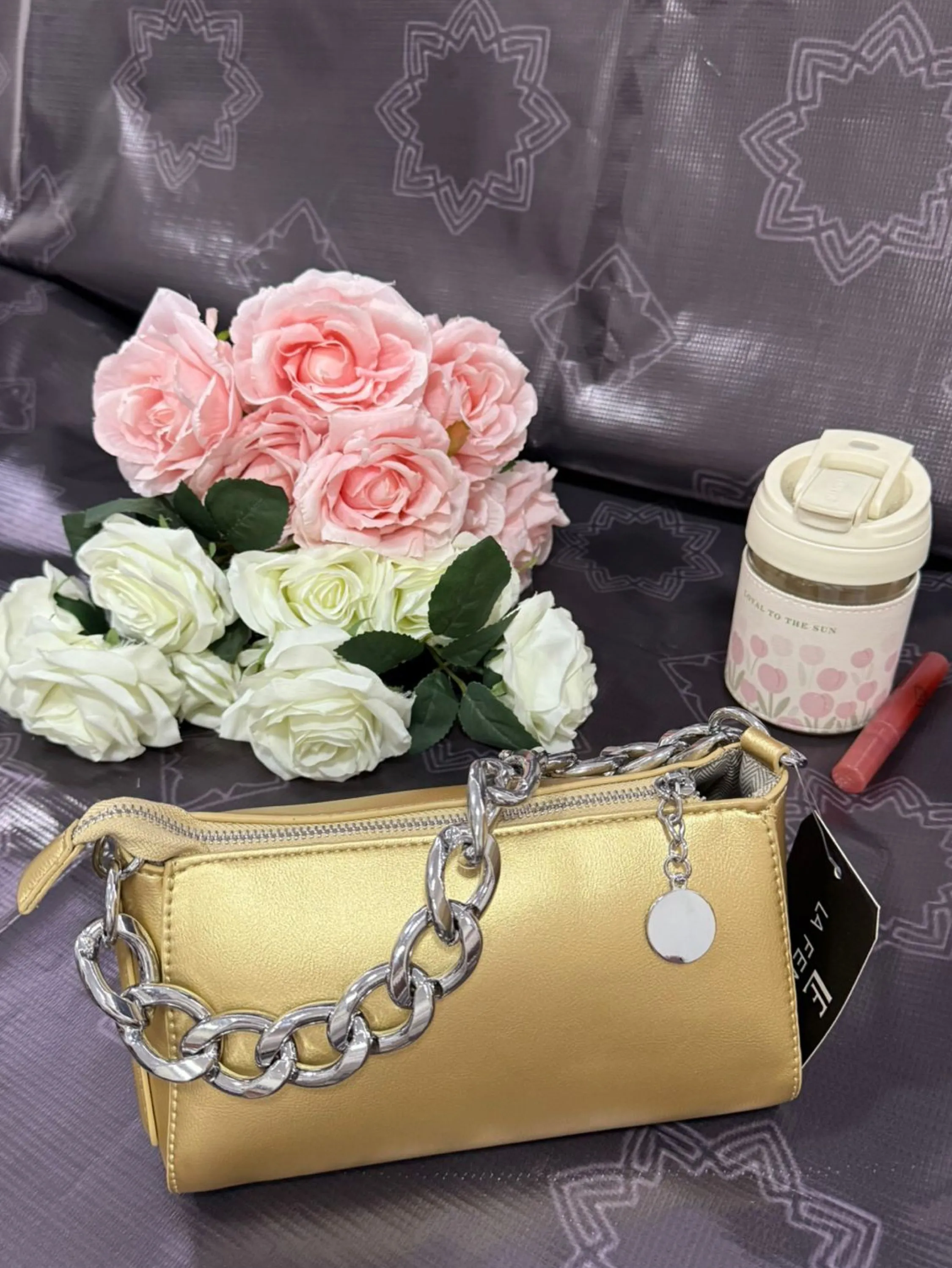 Bolsa Transversal Feminina Luxuosa #605#