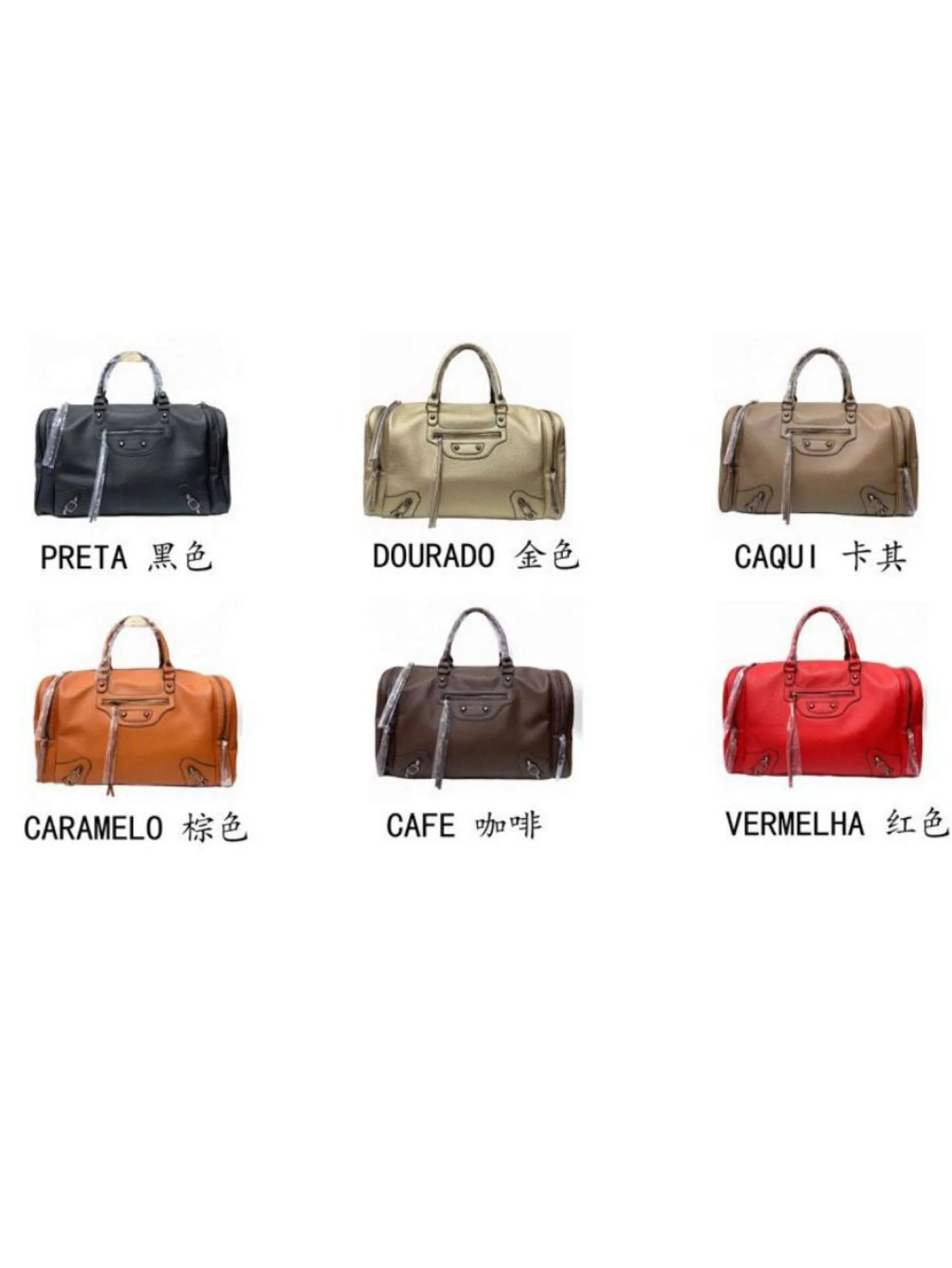 Bolsa de Viagem em Couro Sintético Bolsa de Bordo 30 Litros Material Top#3012#