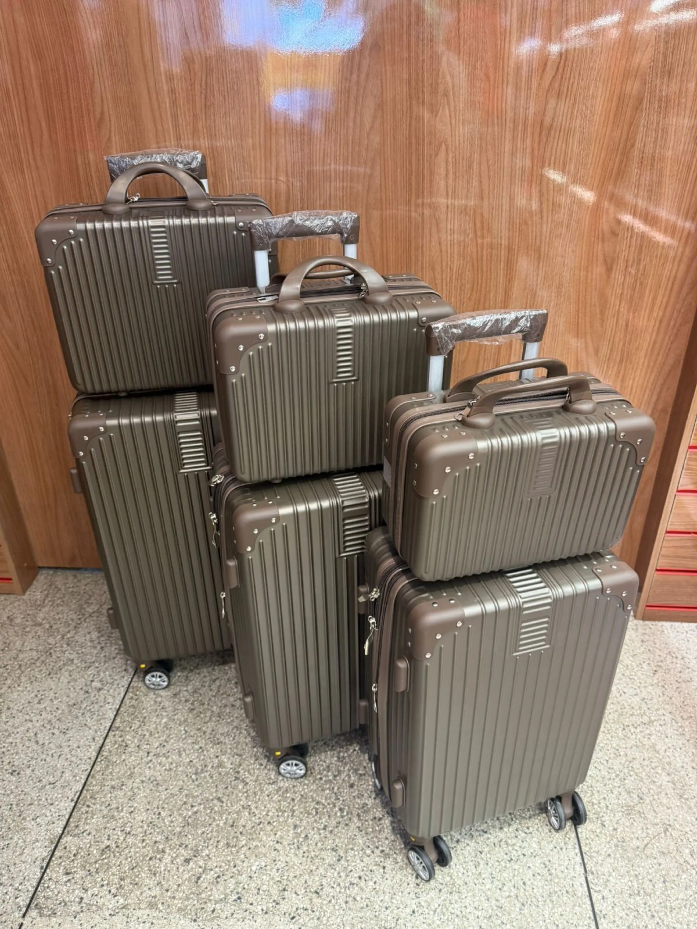 Mala de bordo+ mala de mão  #kit viagem abs 12kg