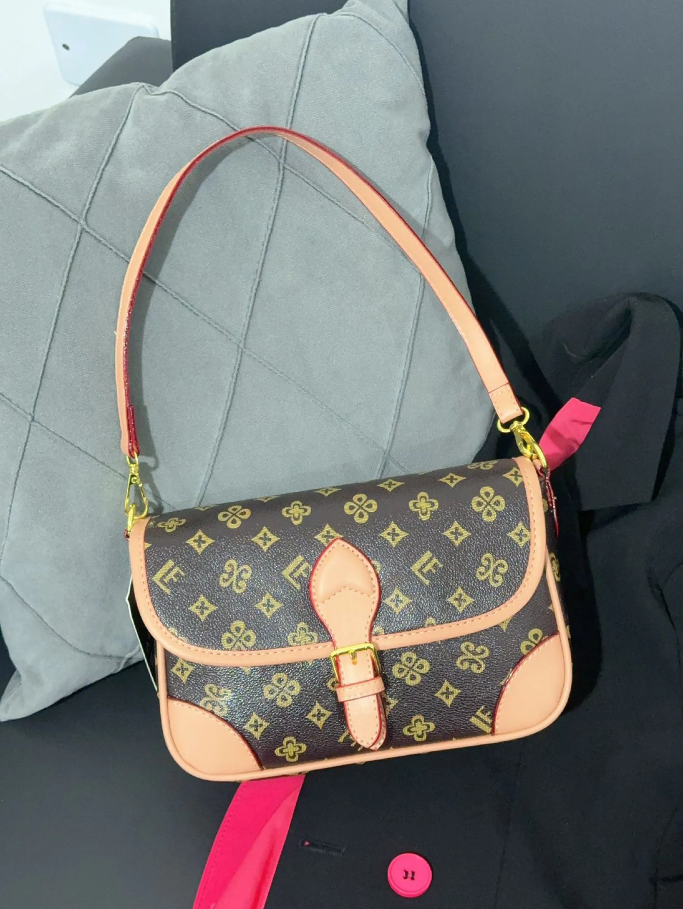 Bolsa Ombro Com Alça Transversal Estampa LF#2428#