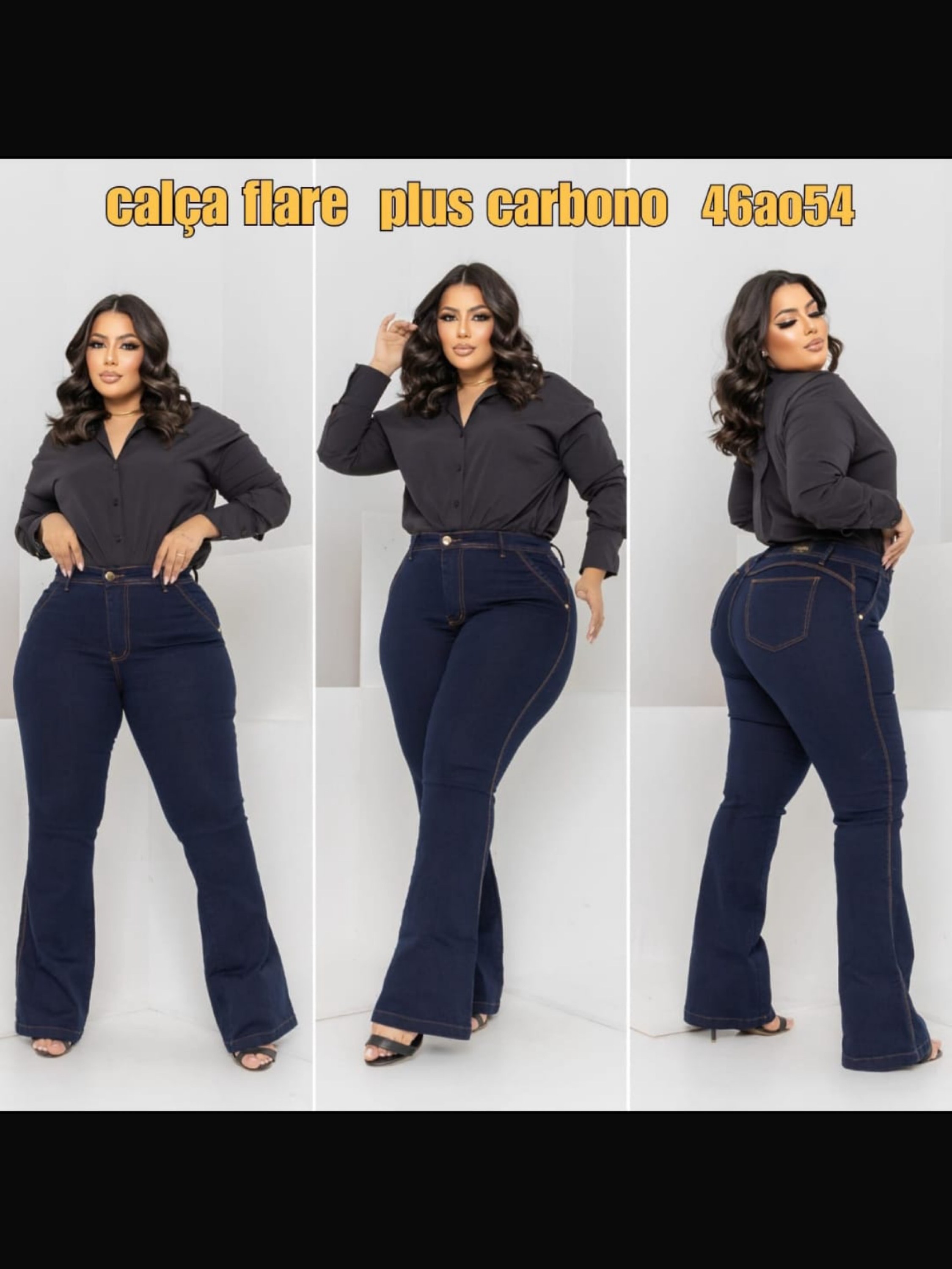 Calça Flare Plus Feminino