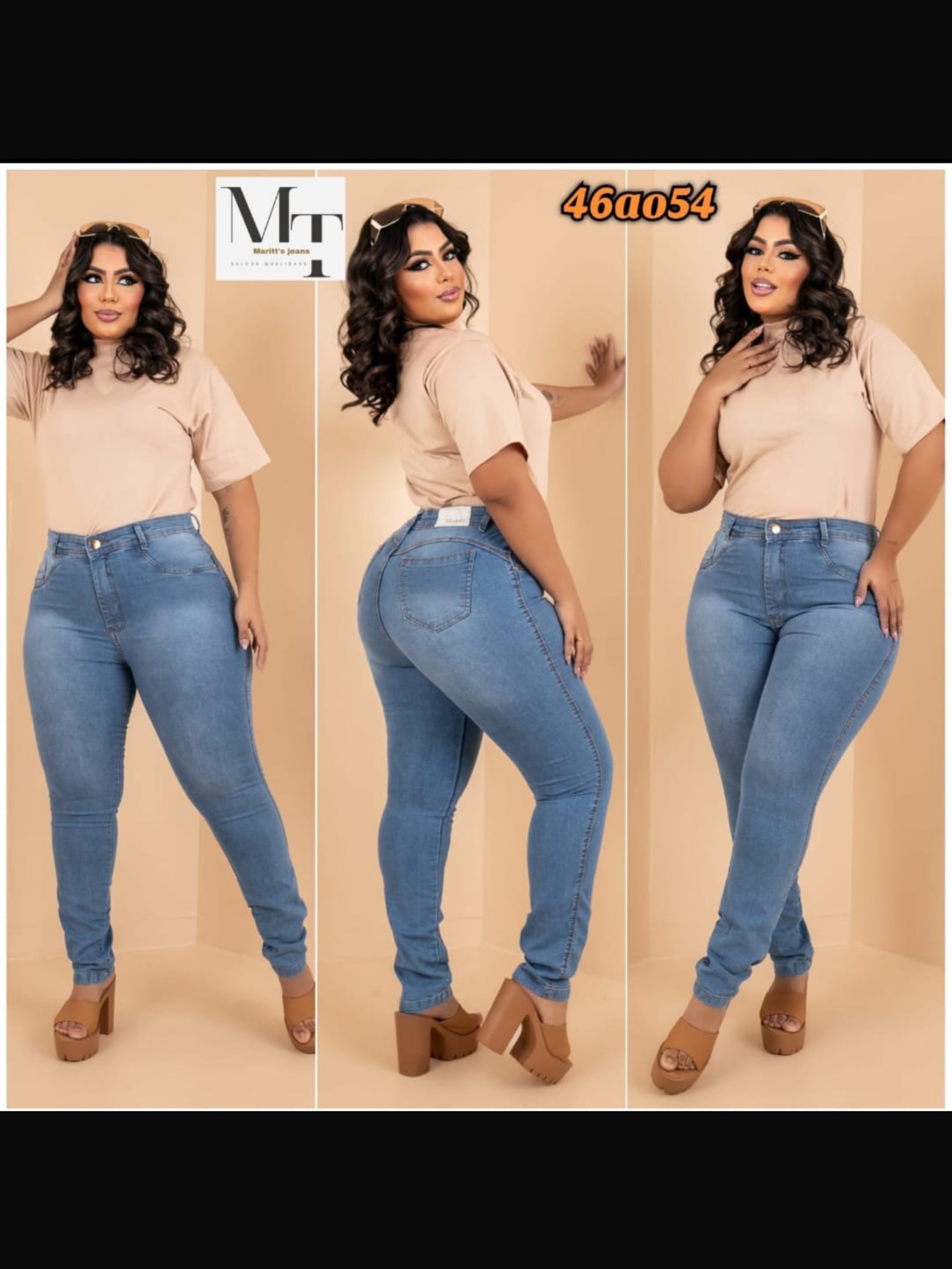 Calça Skinny Plus Size