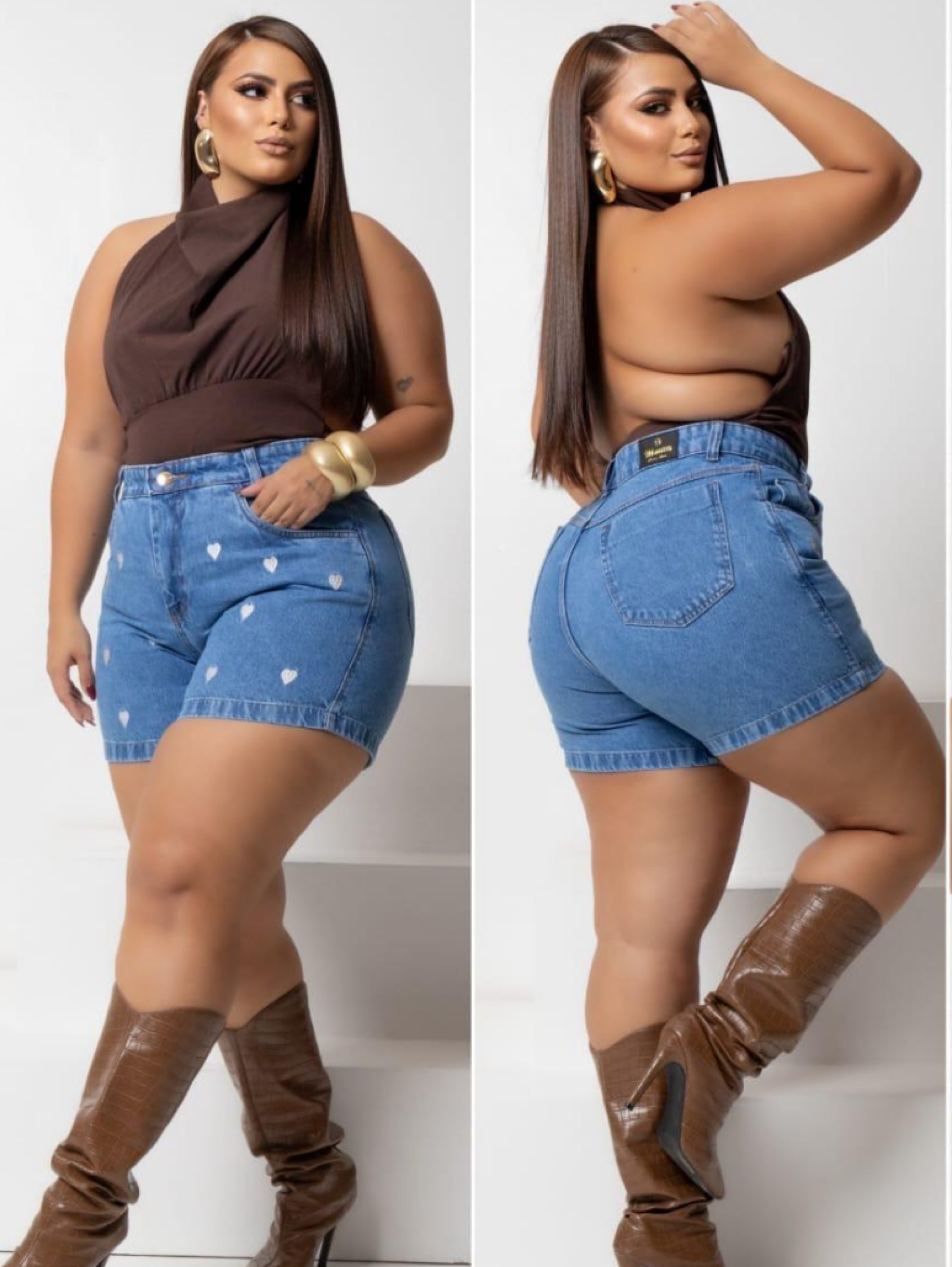 Shorts 100% Jeans Plus