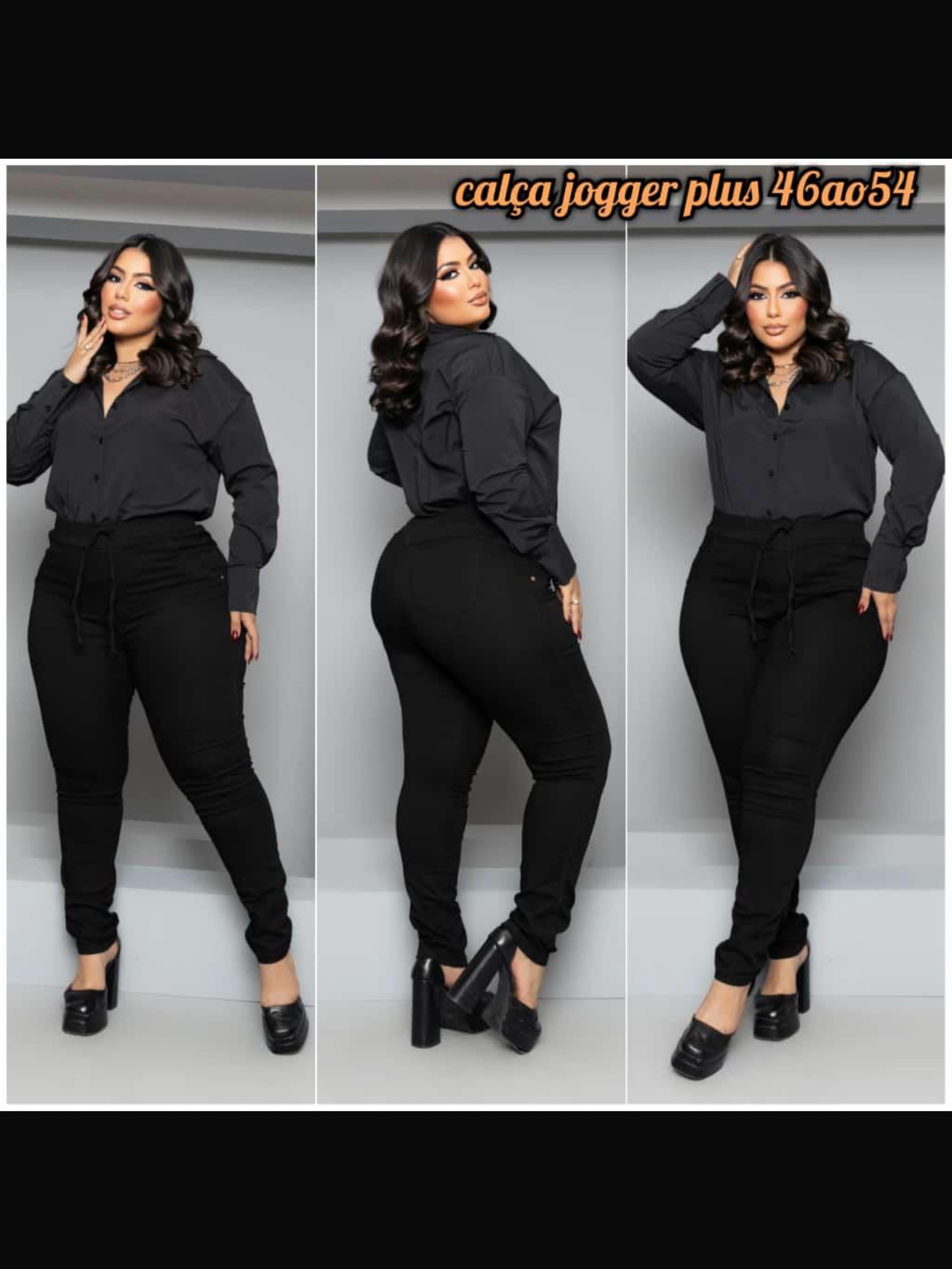 Calça Jogger Plus Size
