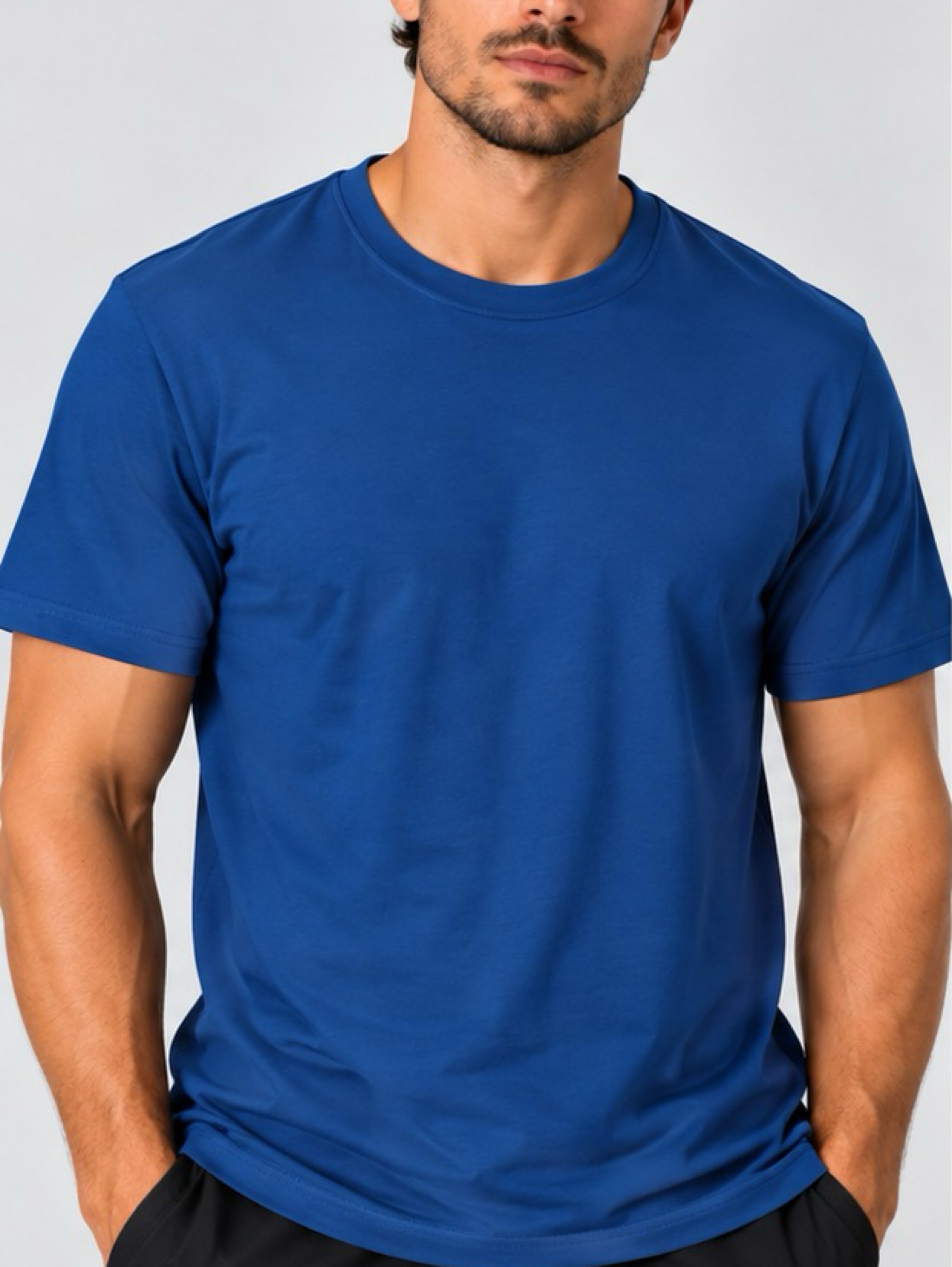 Camiseta Básica Algodão masculina