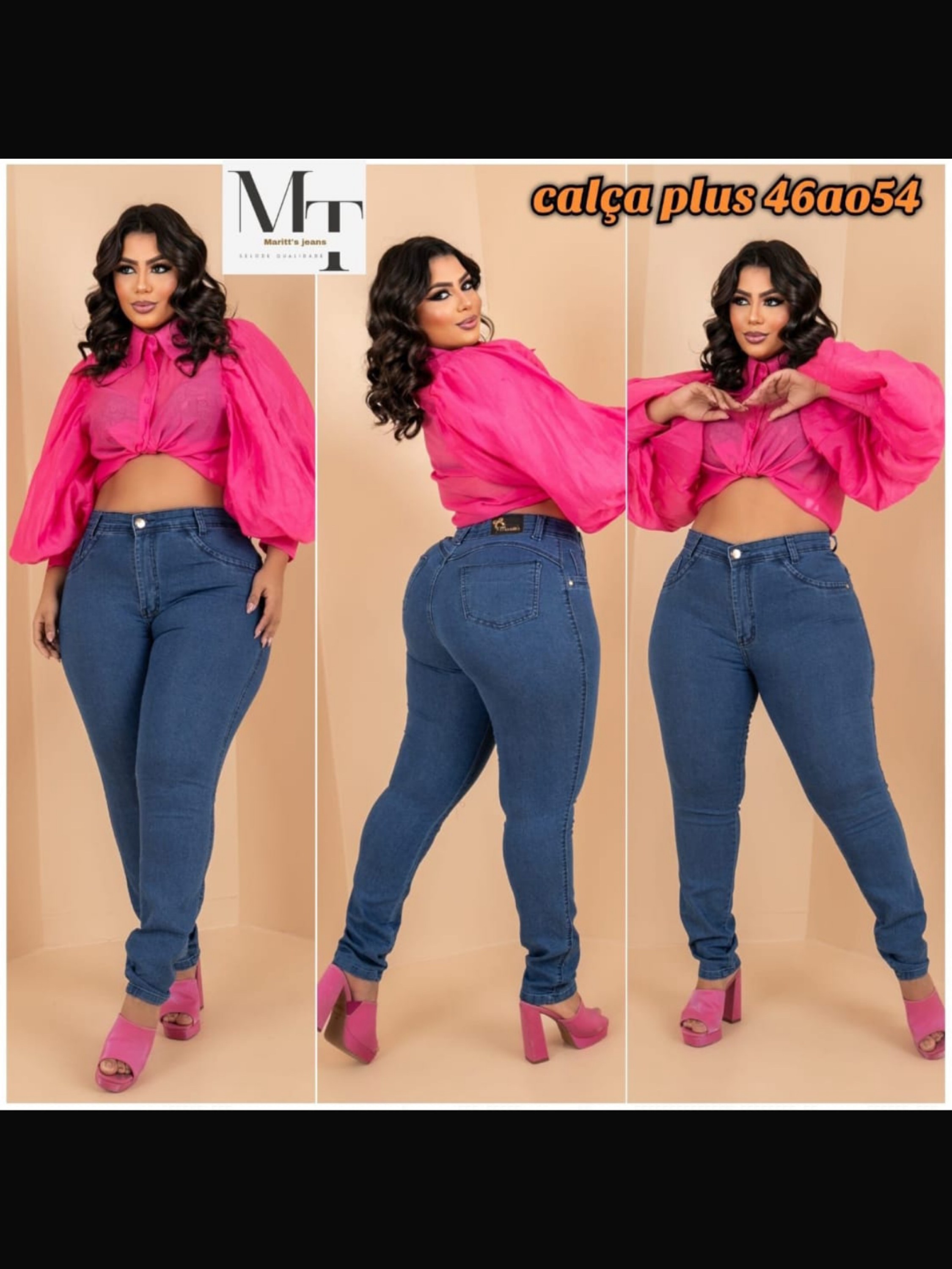 Calça Skinny Plus Size