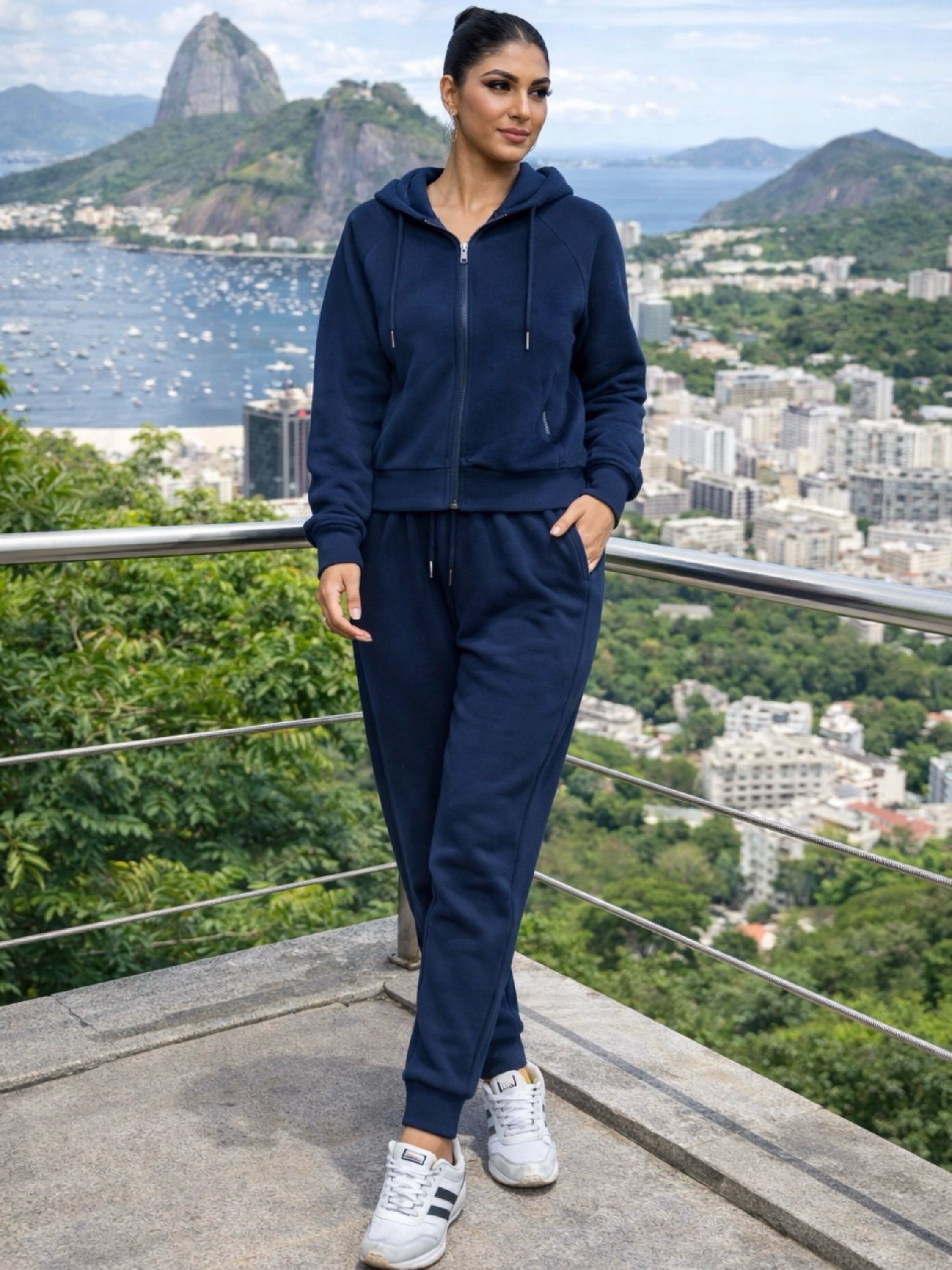 Conjunto plush feminino