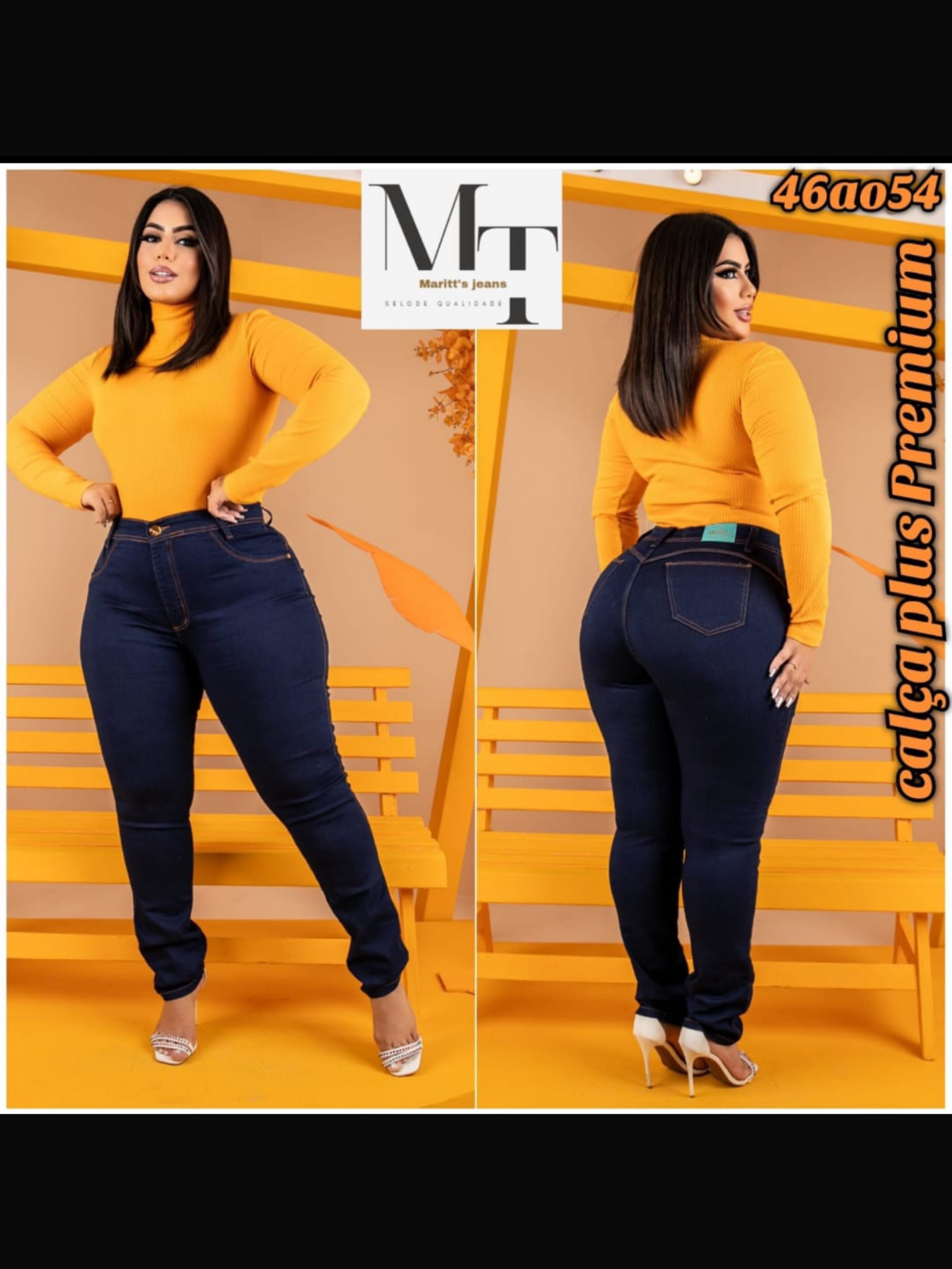 Calça Skinny Plus Size