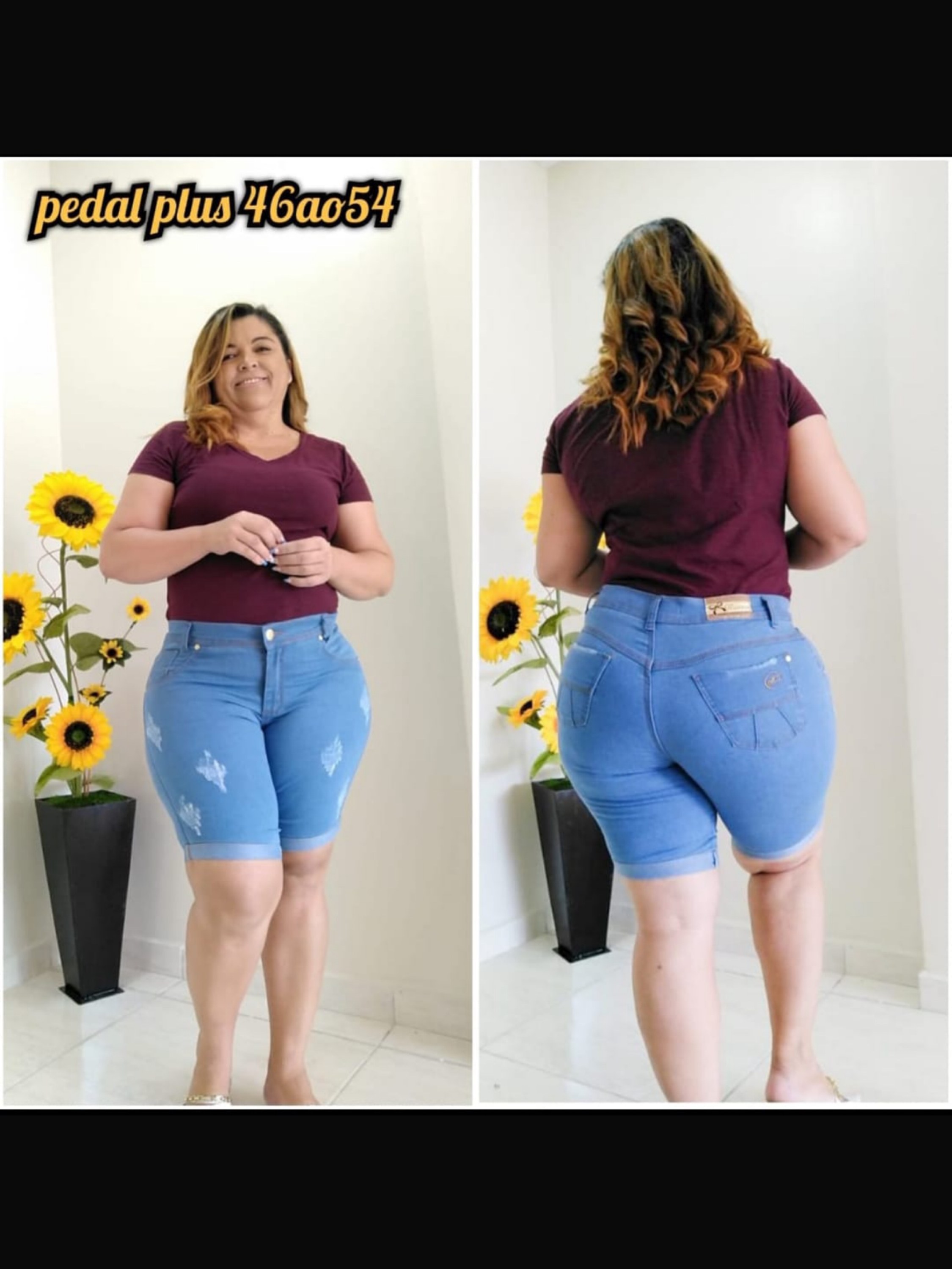 Pedal Plus Size Feminino