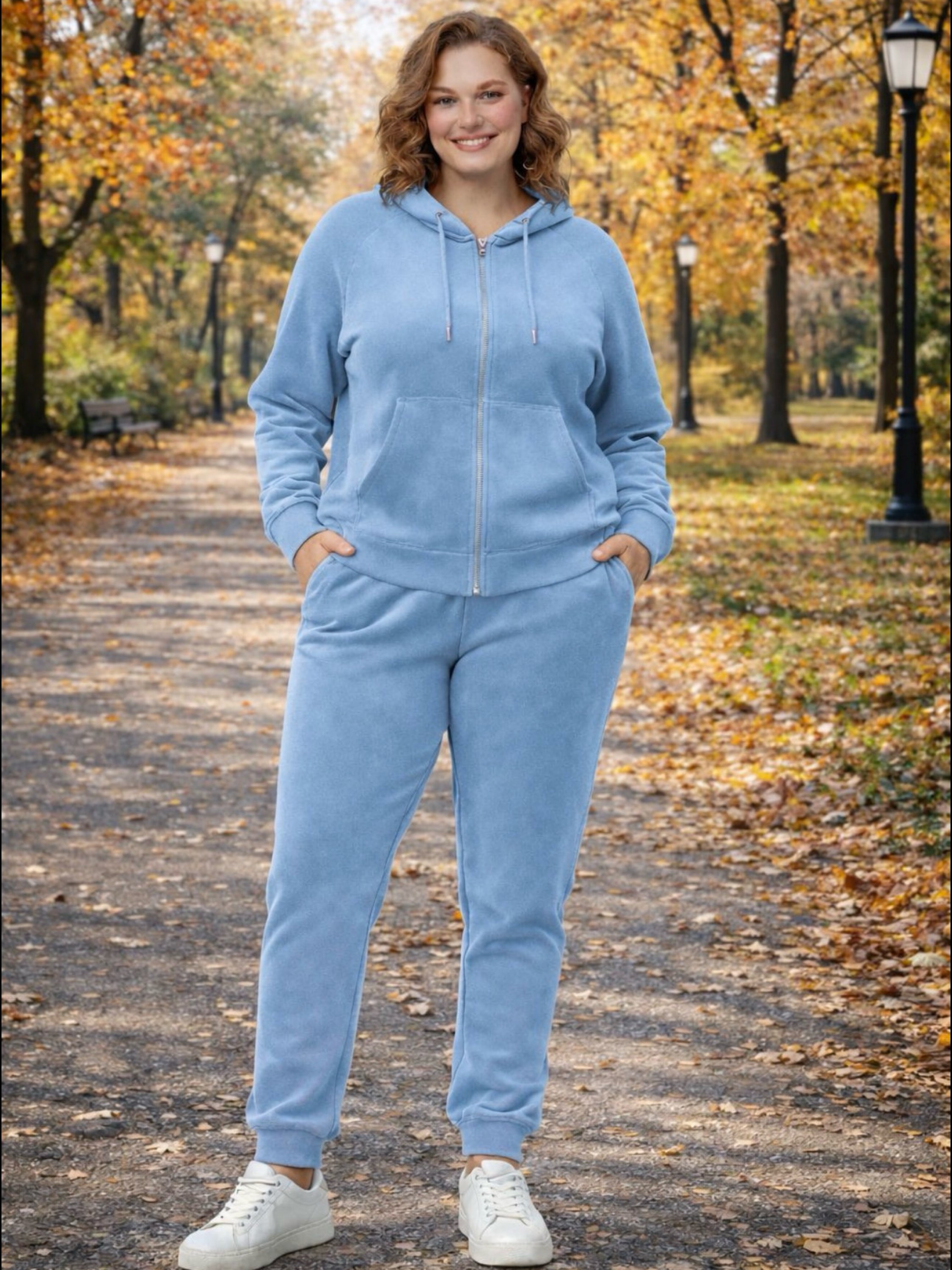 Conjunto plush feminino plus size