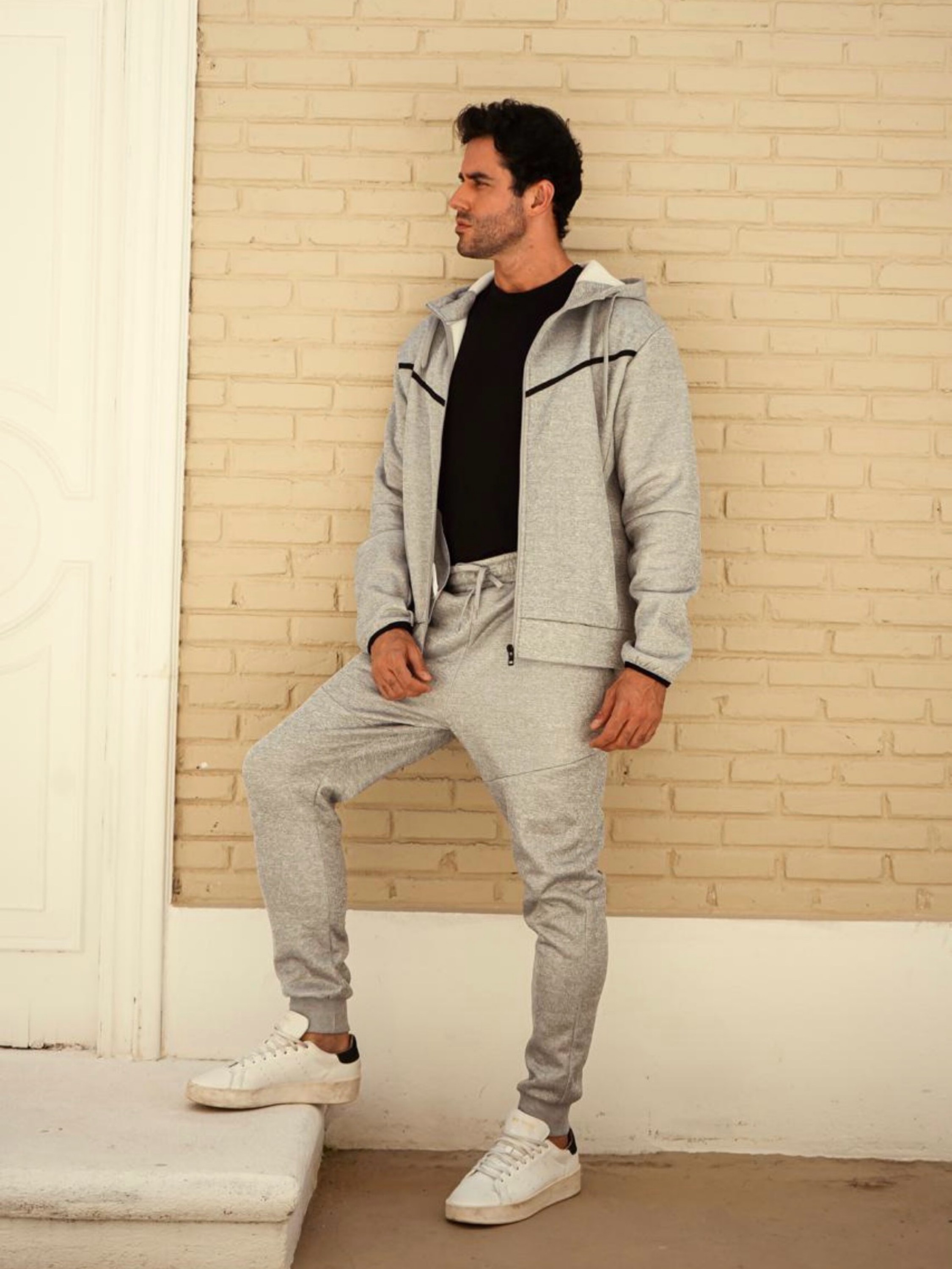 Conjunto moletom neoprene masculino