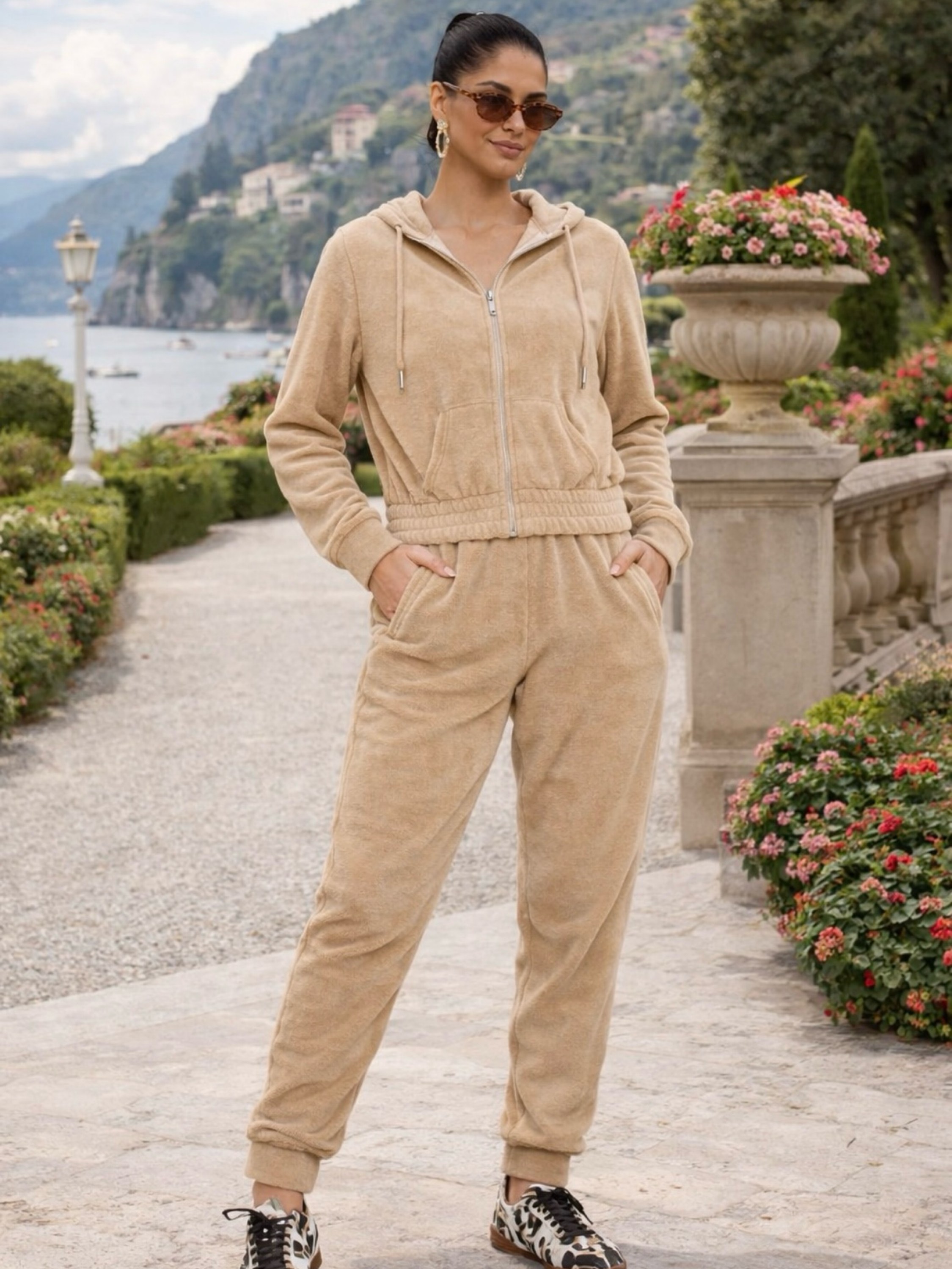 Conjunto plush feminino