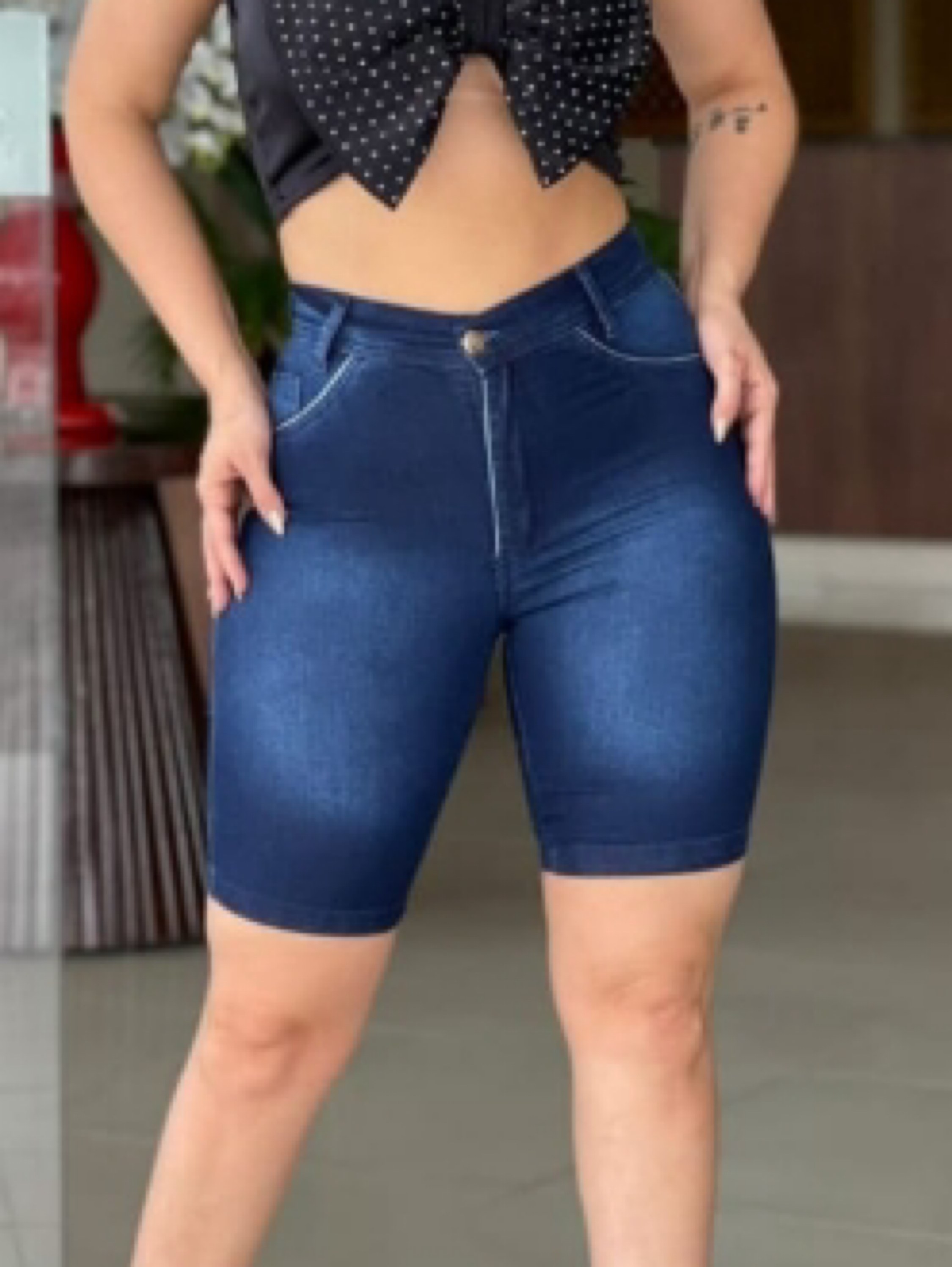 Pedal Feminino Com Lycra