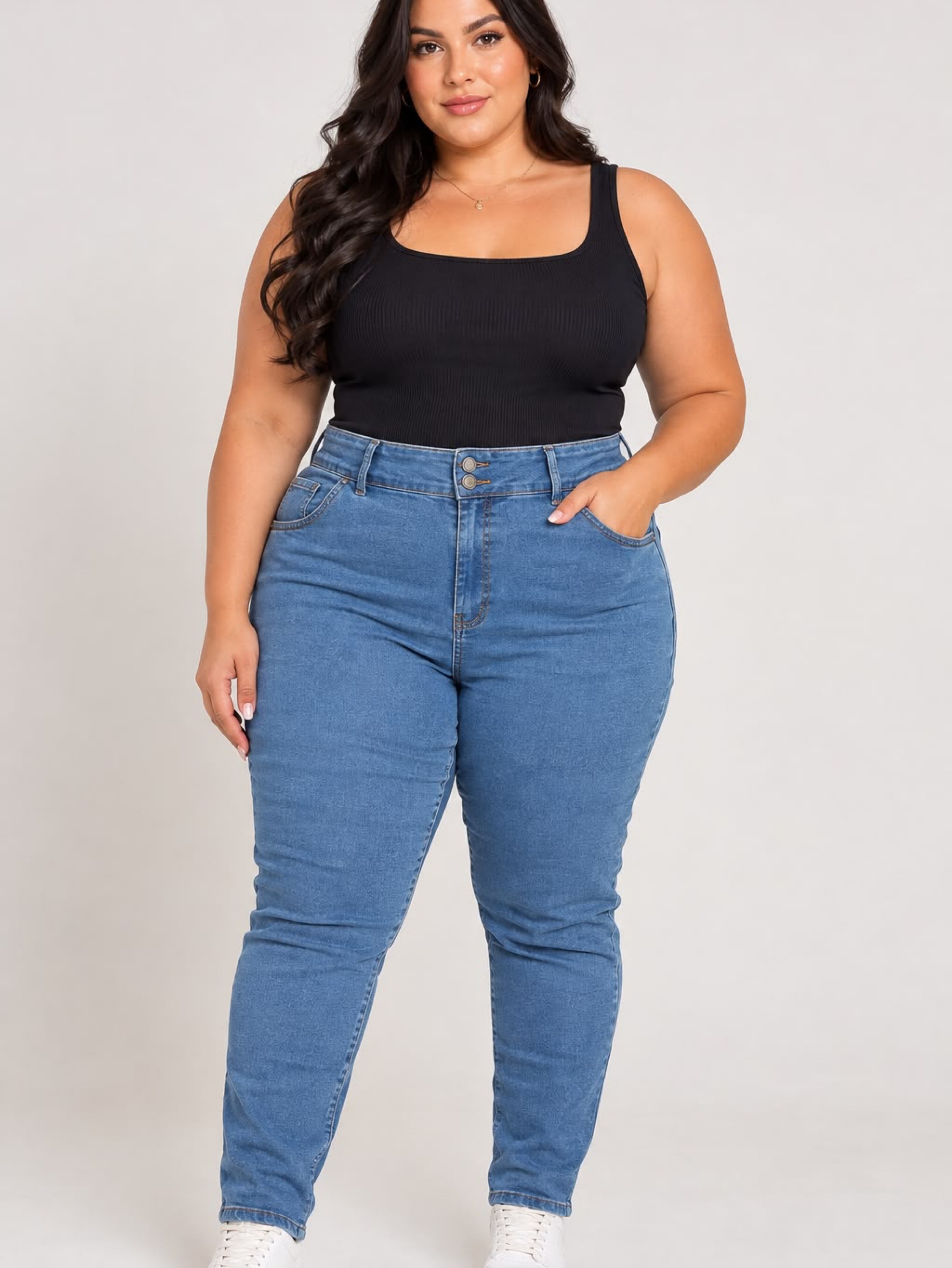 Calça Skinny Plus