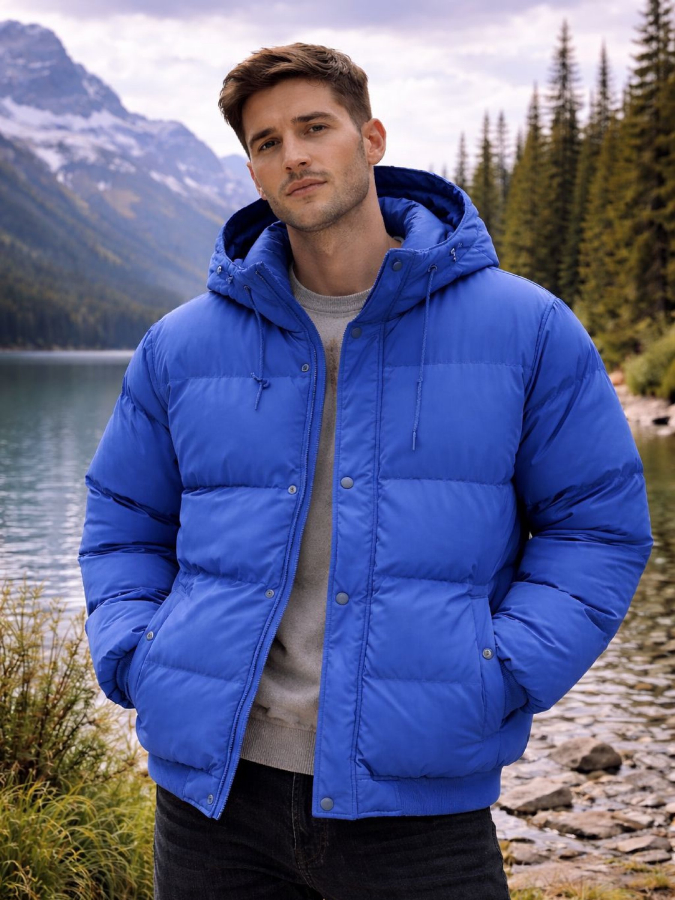 Jaqueta Bobojaco forrada masculina