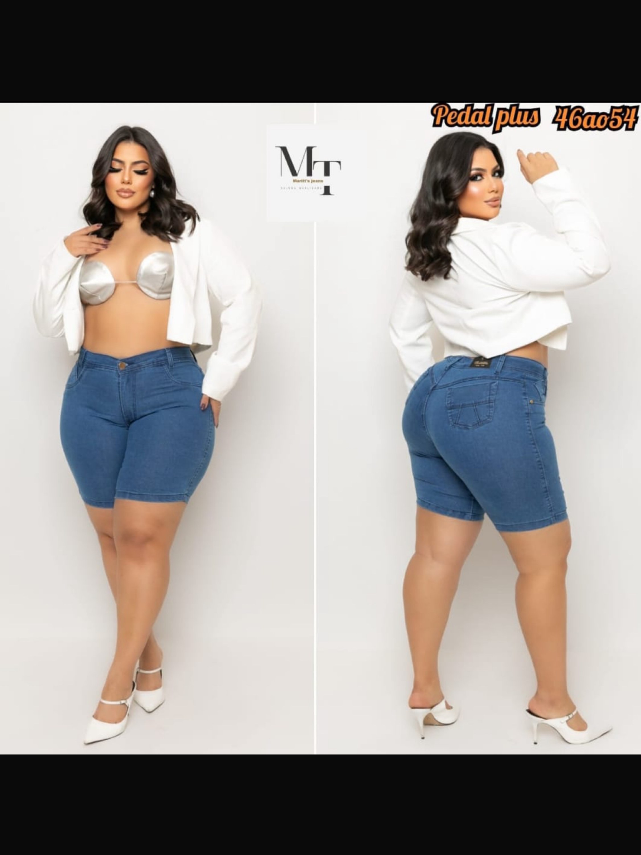 Pedal Plus Size Feminino