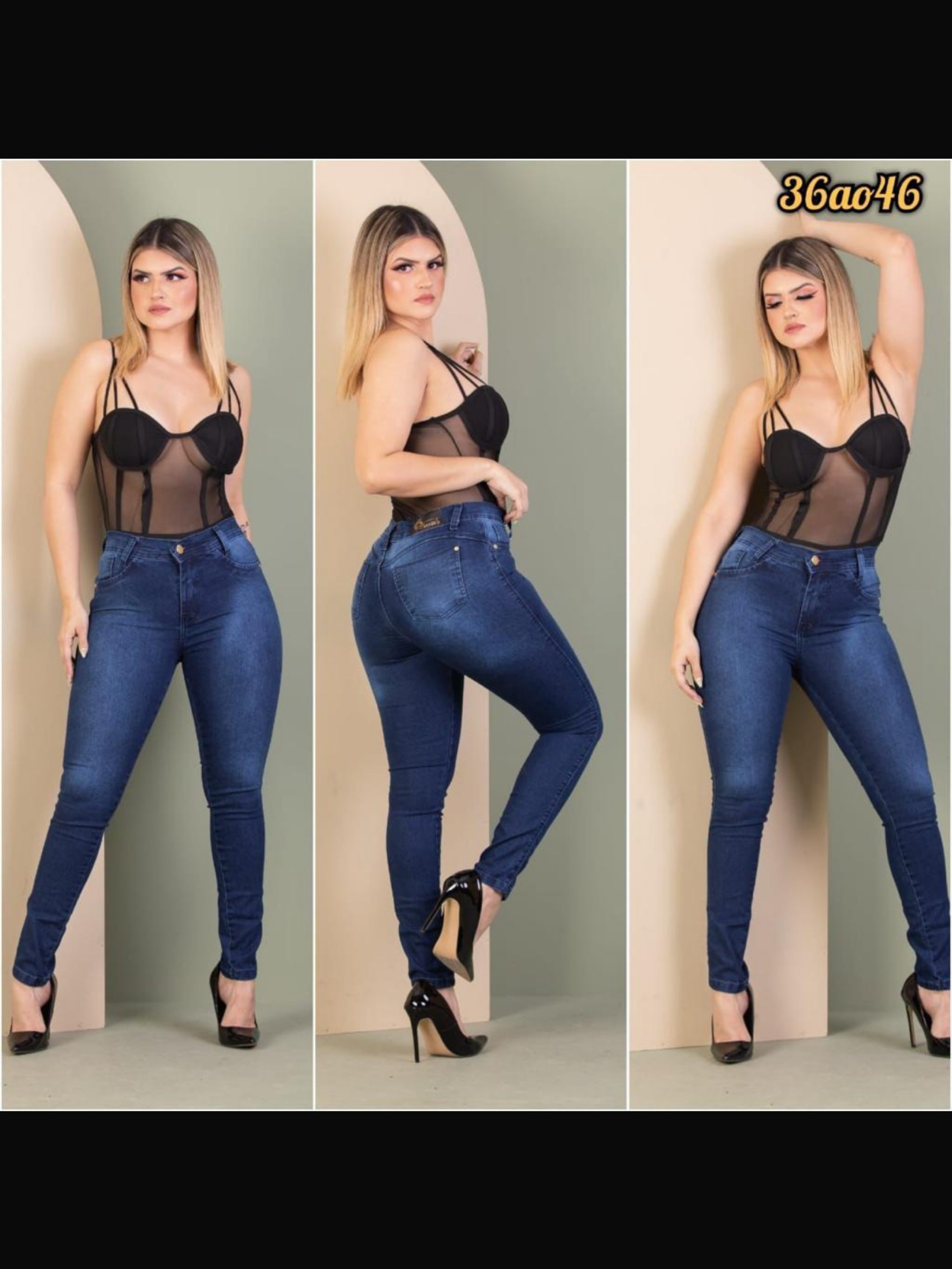 Calça Skinny
